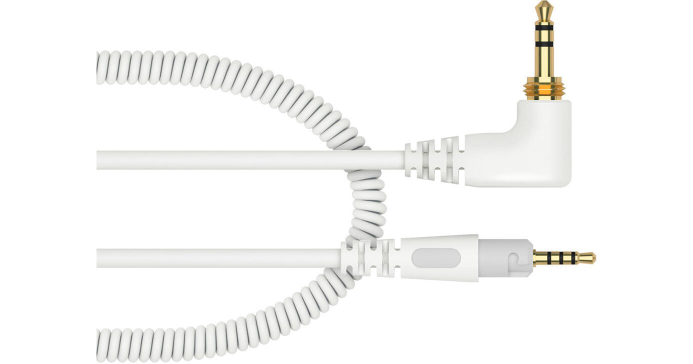 Pioneer DJ HC-CA0701-W Coiled Cable for HDJ-S7 HC-CA0701-W B&H