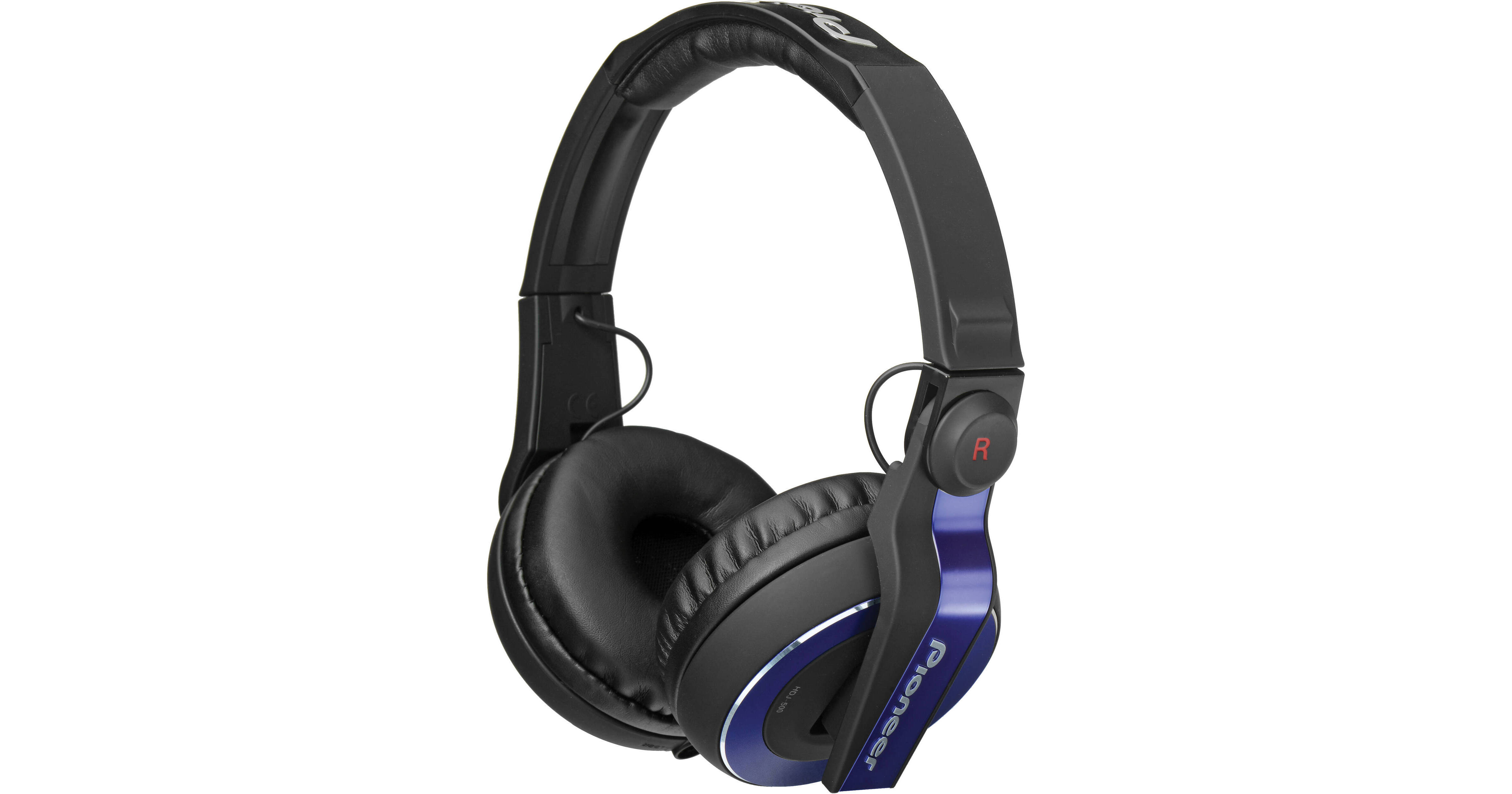 Pioneer HDJ-500-V DJ Headphones (Violet) HDJ-500-V B&H Photo