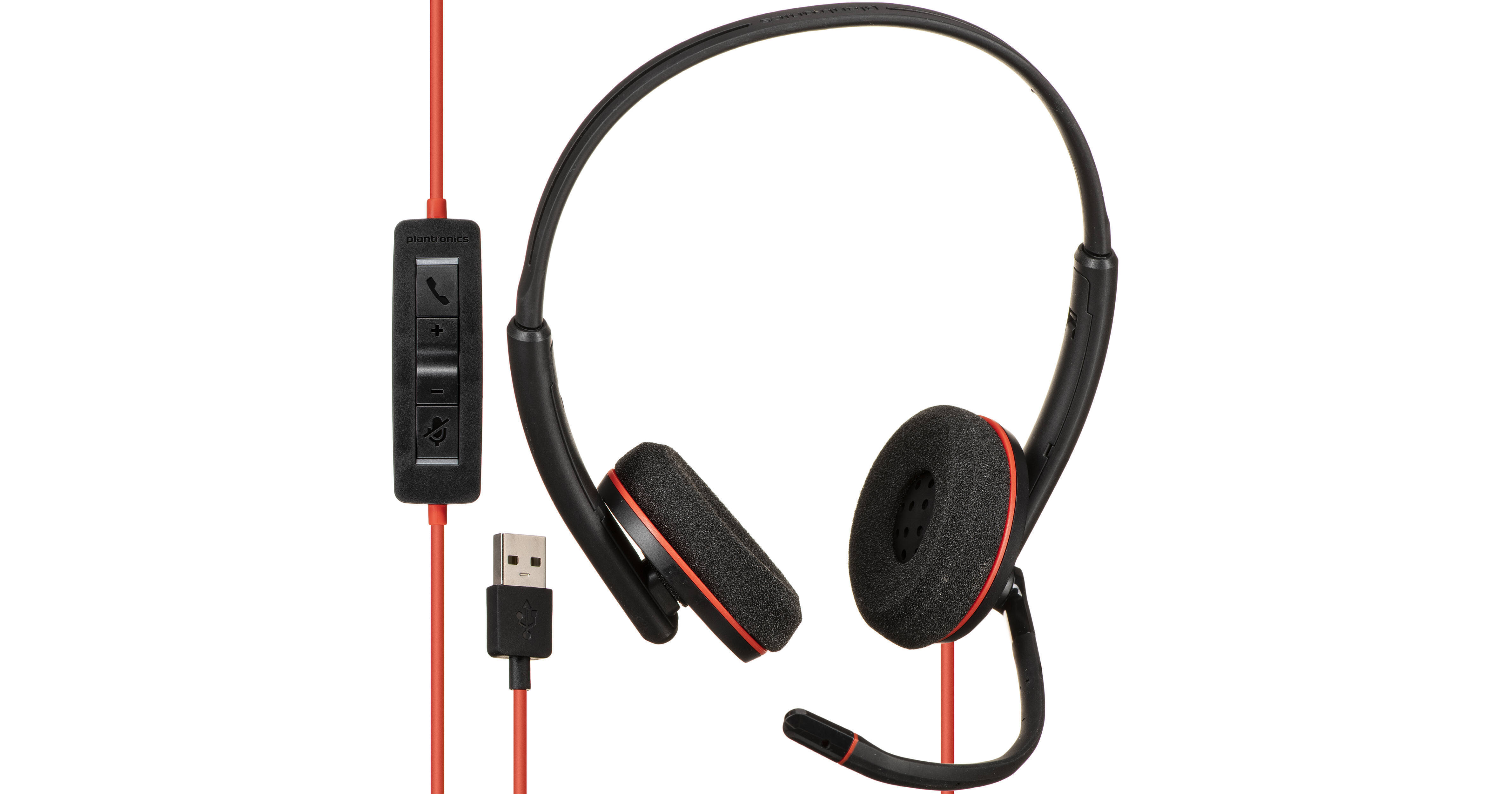 Plantronics Blackwire 3220 USB Type-A Corded Stereo UC 209745-22
