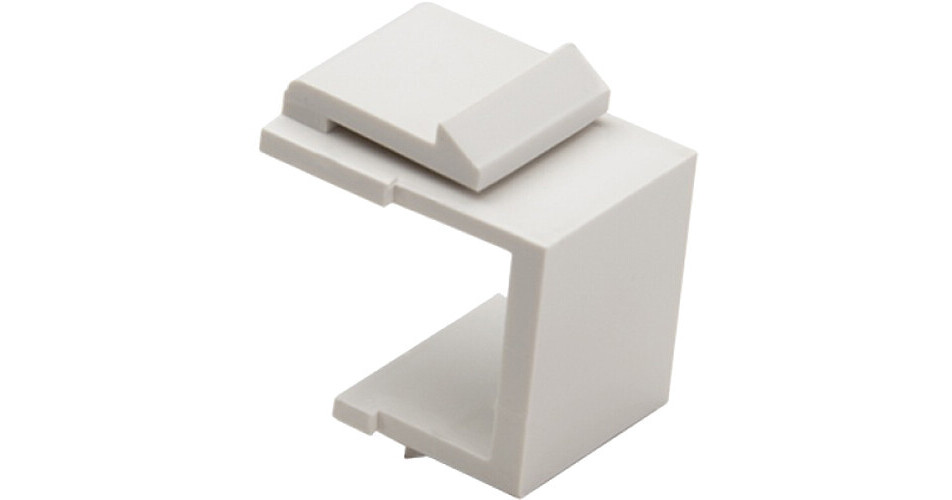 Platinum Tools Keystone Blank Insert (White, 100-Pack)