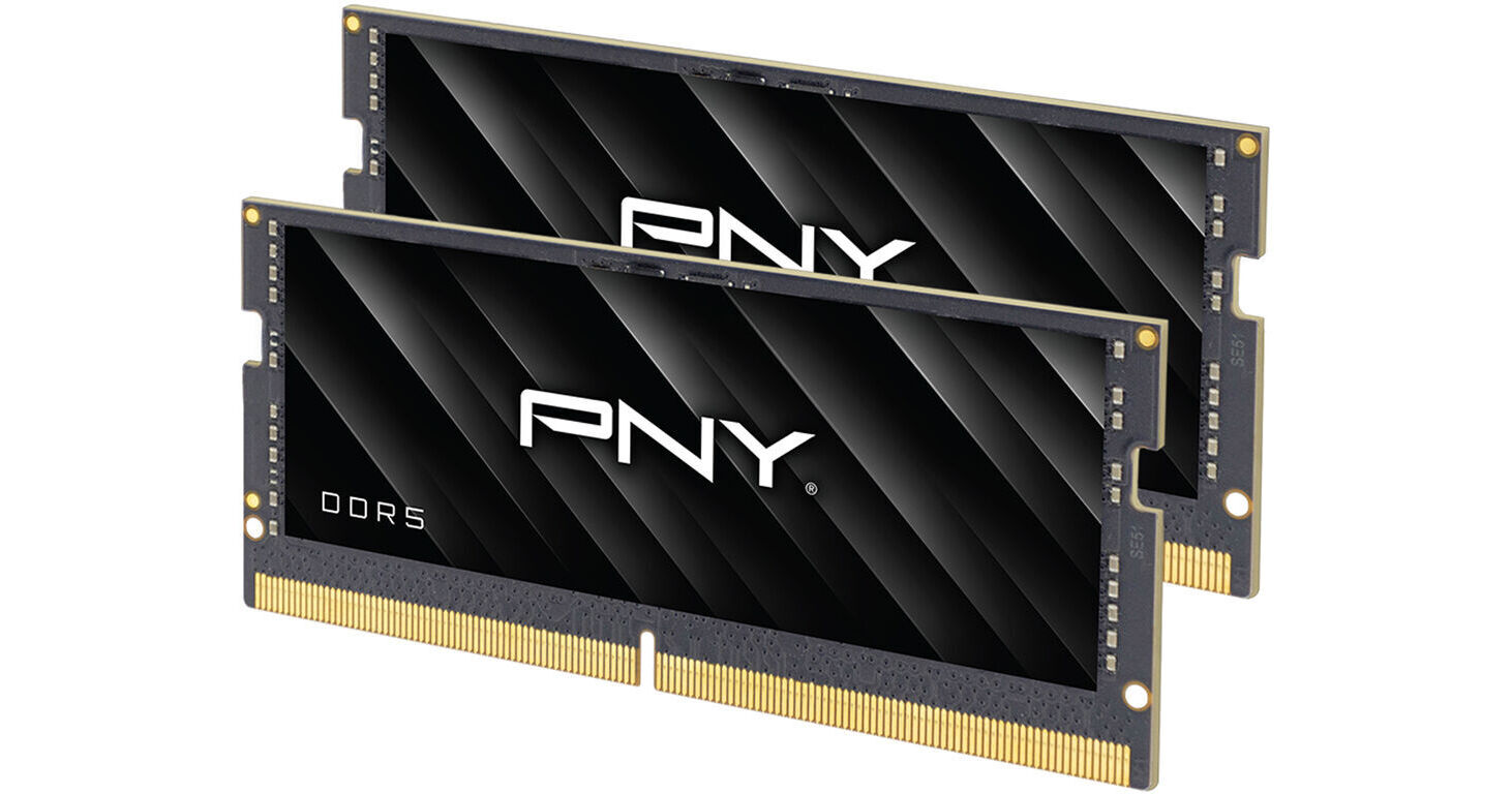 ジョイフルマンRyzen5 5600G+B550M+RAM16GB×2 PNY 64GB Performance DDR5 5600 MHz SO-DIMM MN64GK2D55600-TB B&H