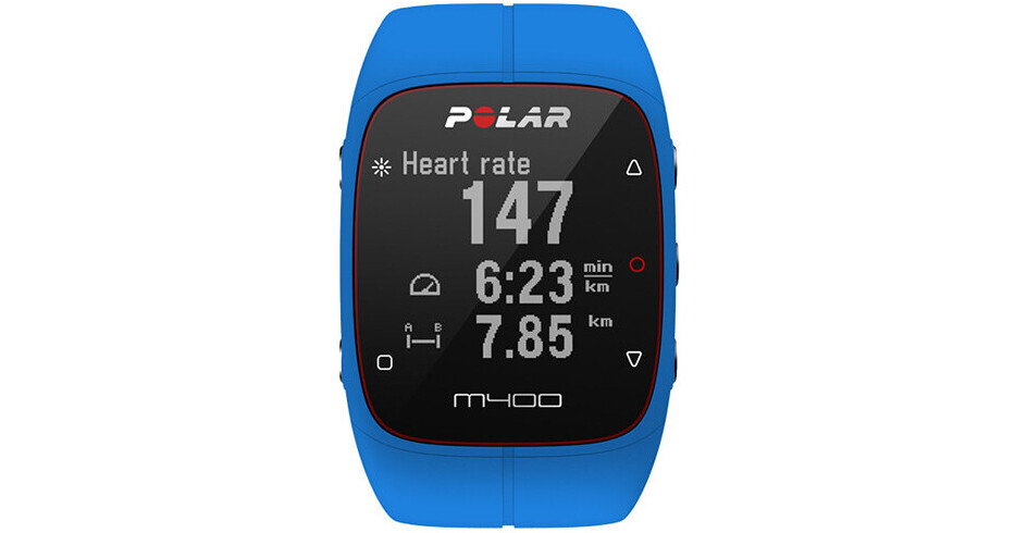 Polar M400 Sports Watch (Blue) 90057183 B&H Photo Video