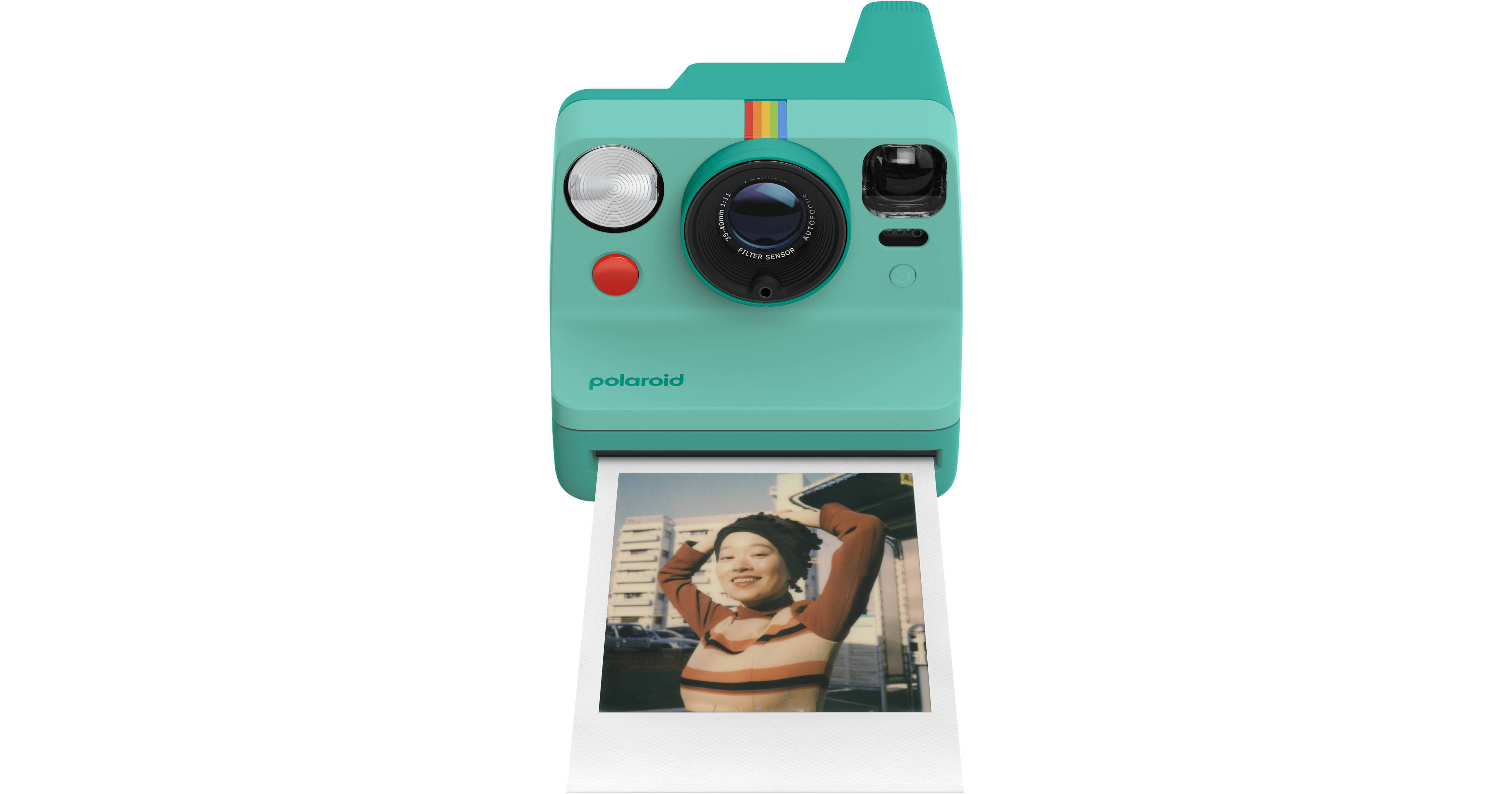 EPEX ポラロイド Polaroid Now Generation 3 i-Type Instant Camera (Teal) 009198