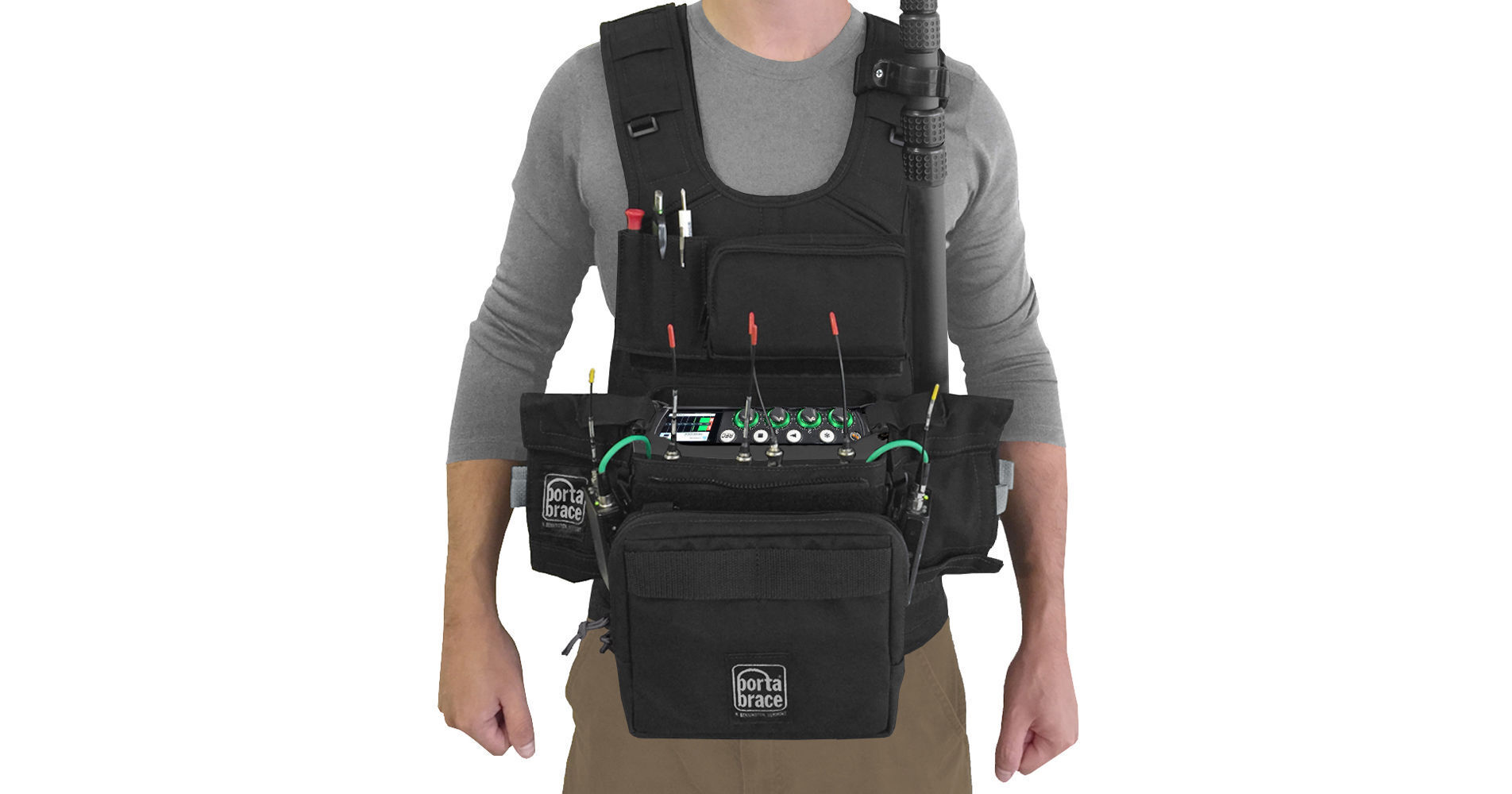 PortaBrace ATV-MIXPRE6 Audio Tactical Vest for Sound ATV-MIXPRE6