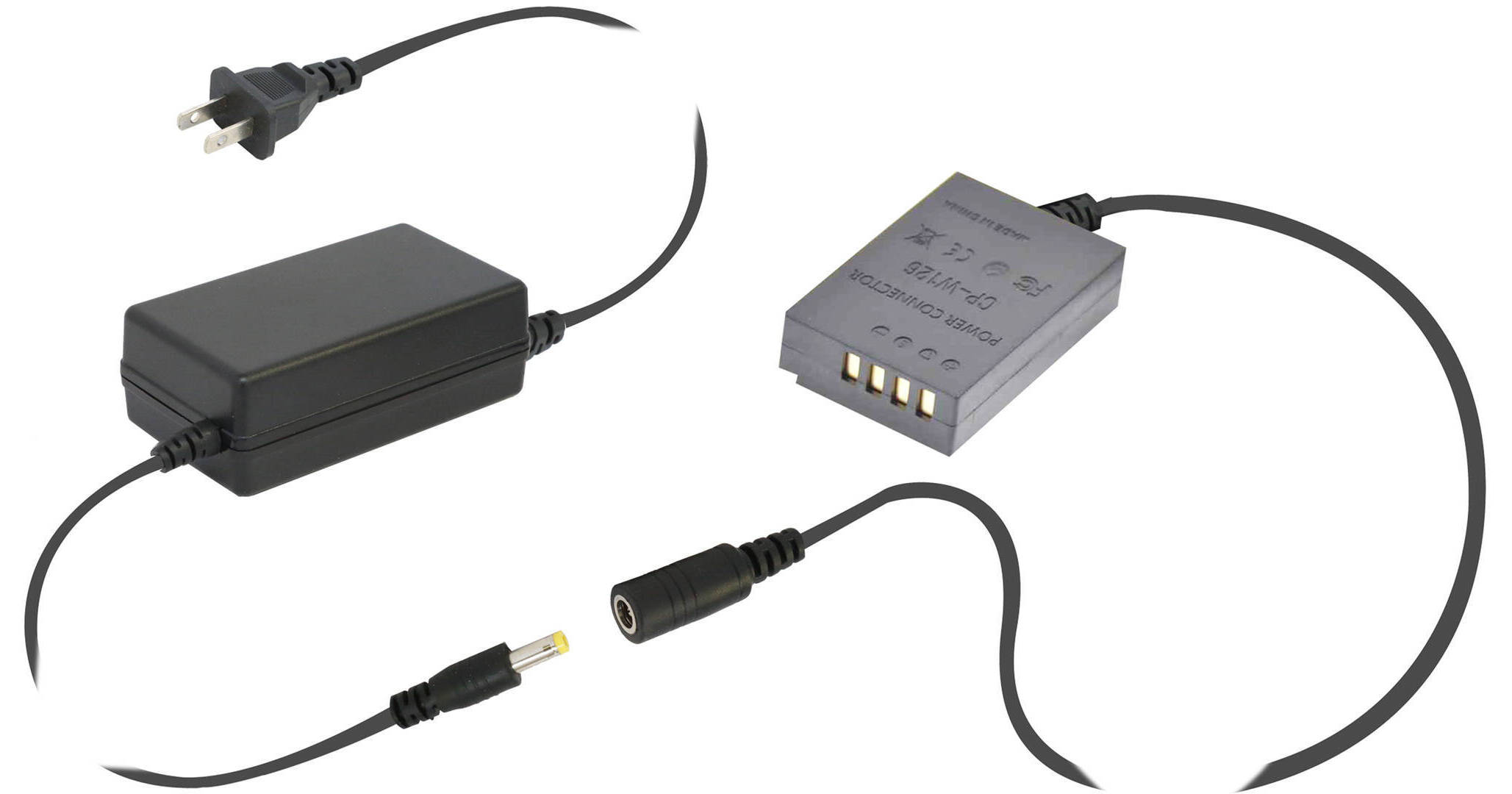 Power2000 AC-NPW126 AC Adapter and DC Coupler Kit AC-NPW126 B&H
