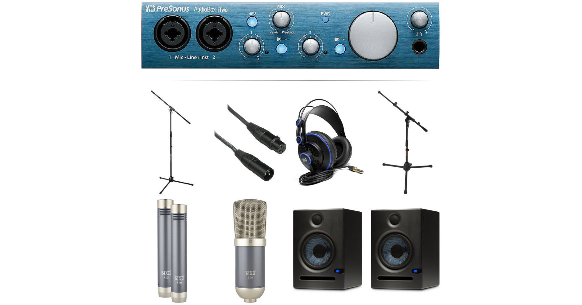 Presonus AudioBox iTwo Studio セット AudioBox® iTwo Studio – PreSonus