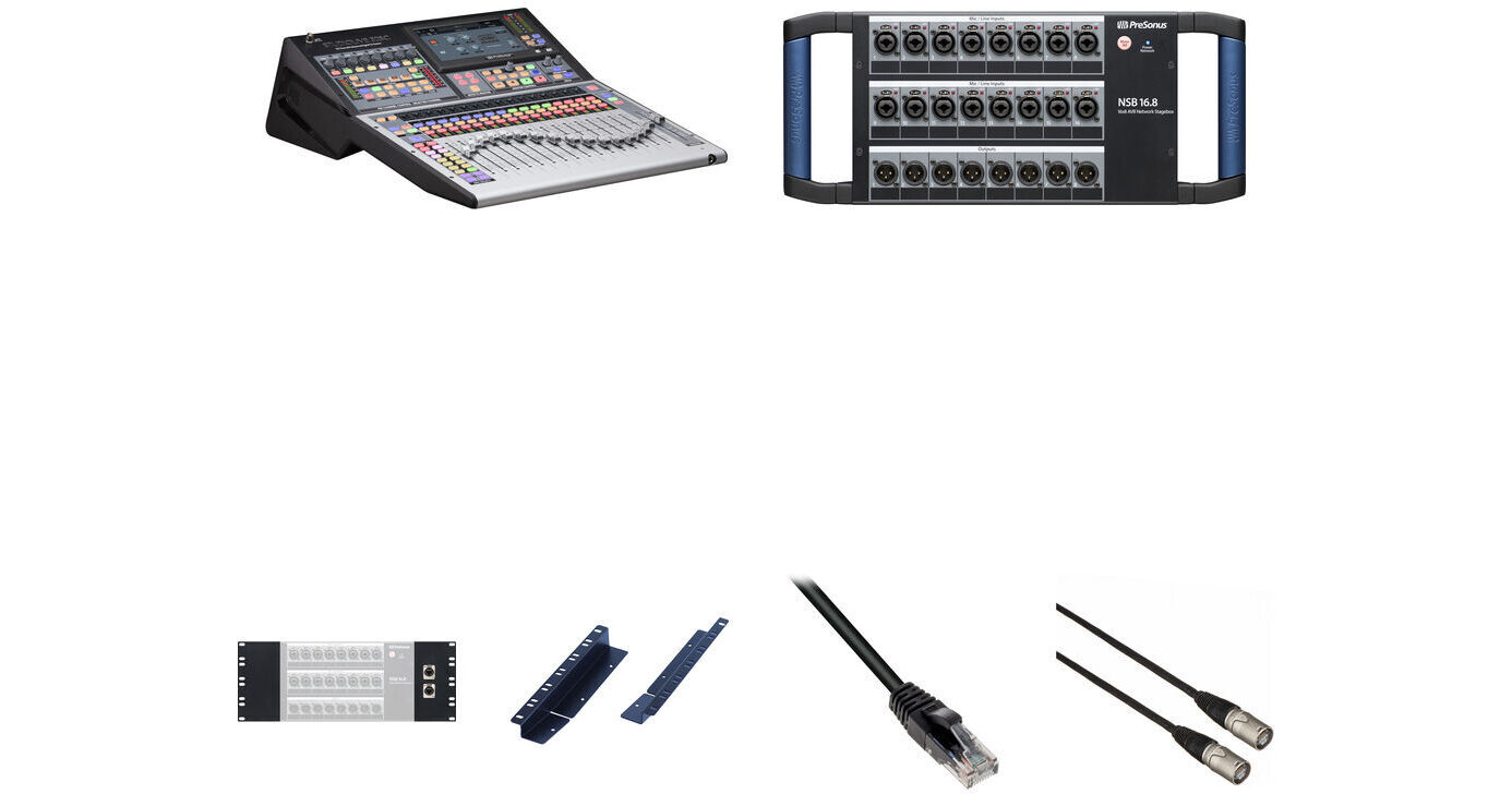Presonus Studiolive 24R 32-channel Digital Rack Mixer/Stage Box