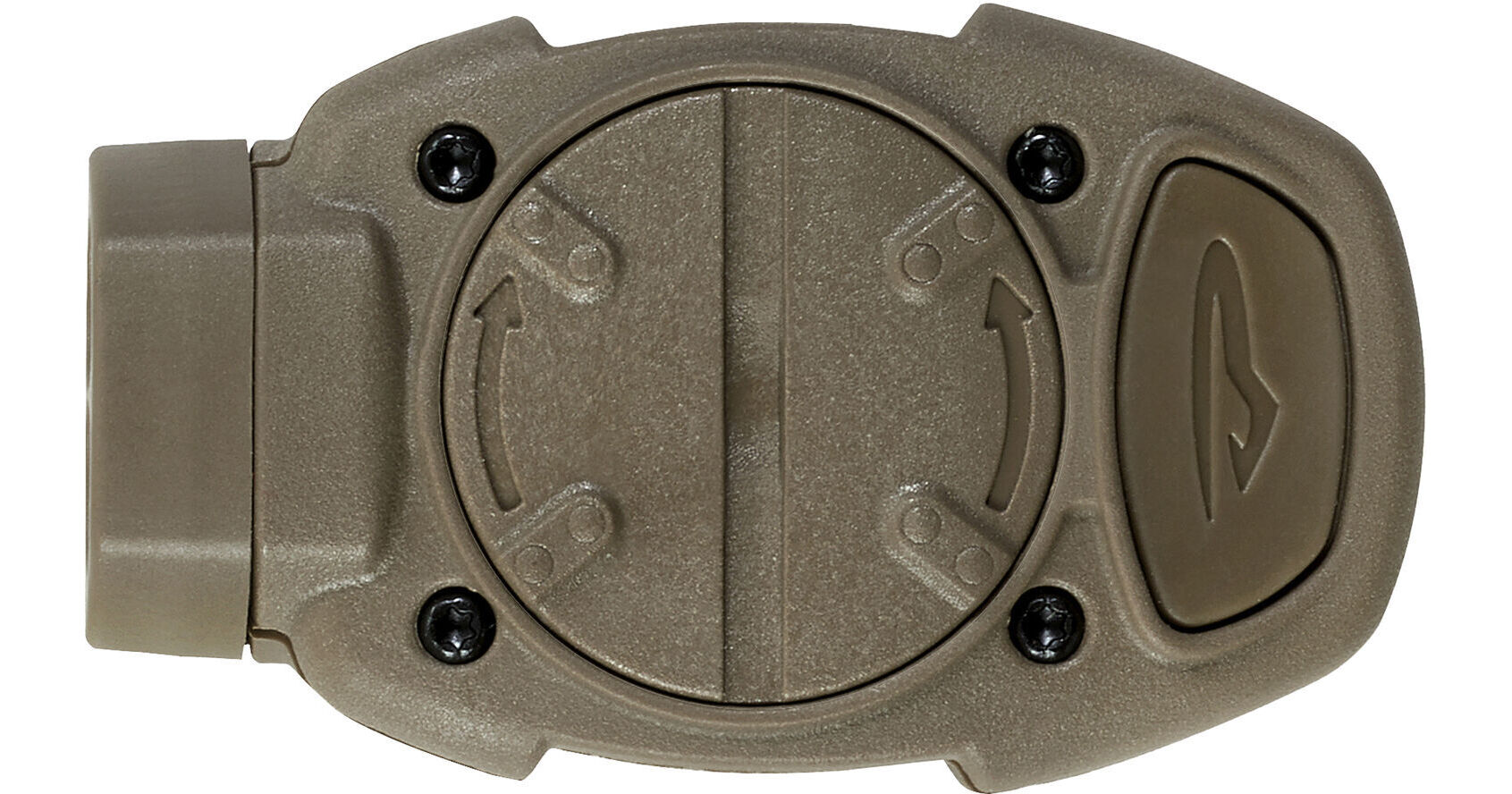 Princeton Tec SWITCH RAIL RED/IR TAN 中古品 Princeton Tec Switch Rail MPLS Helmet Light SRM-IRR-TN B&H Photo