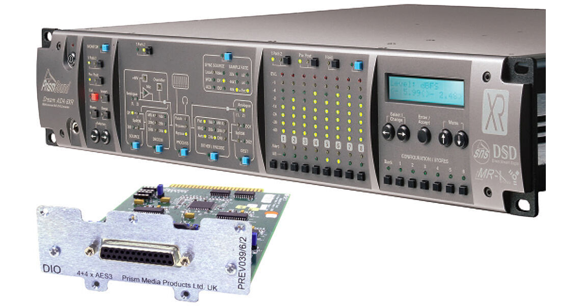 Prism Sound ADA-8XR Audio Interface ADA-8XR-16DA-AES B&H Photo
