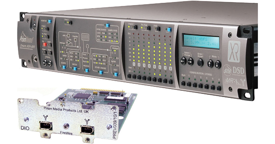 Prism Sound ADA-8XR Audio Interface ADA-8XR-16DA-FW B&H Photo