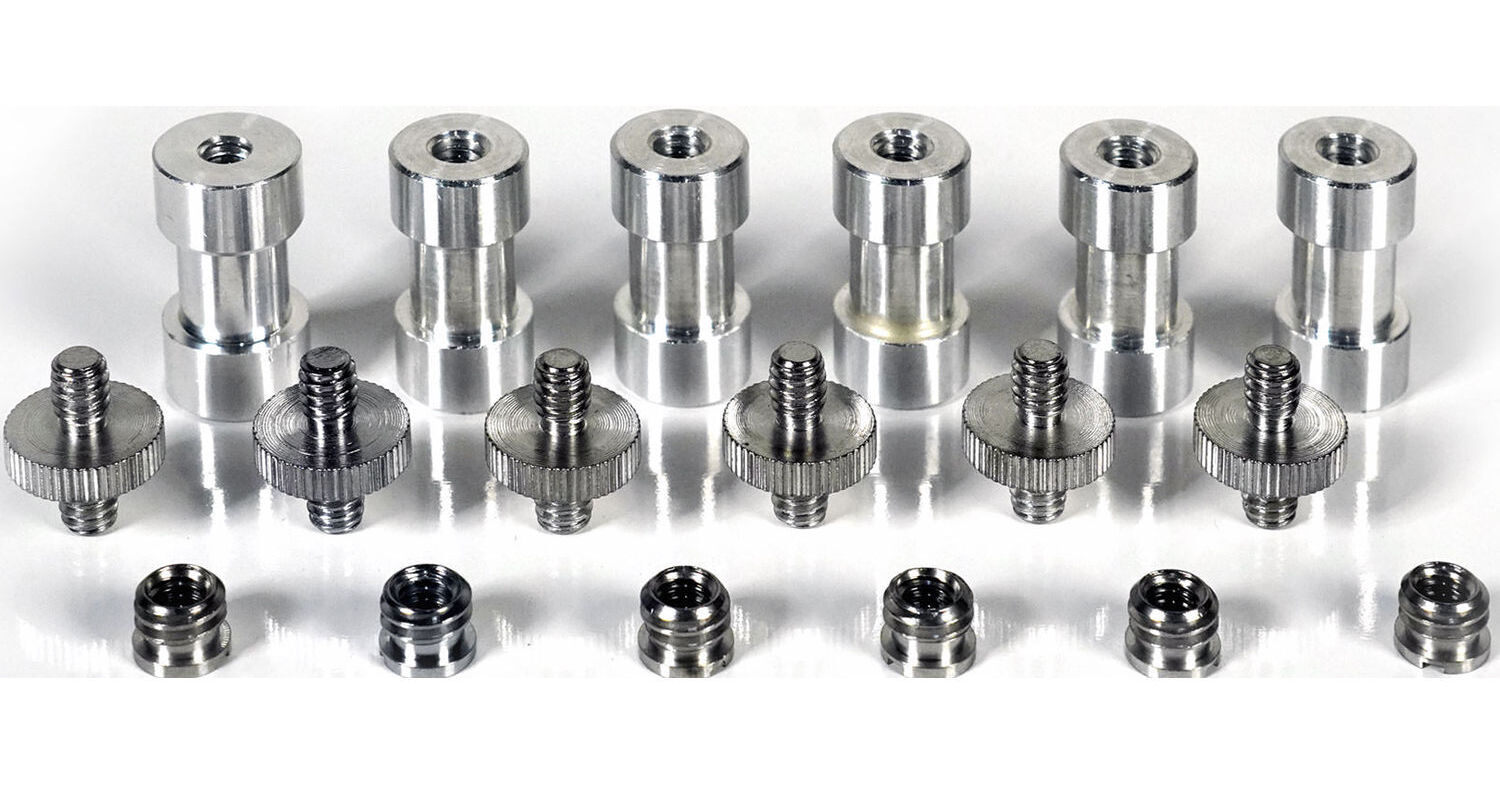 ProAm USA Light Stand Spigot Adapters, Screw Adapters & ADAPT6