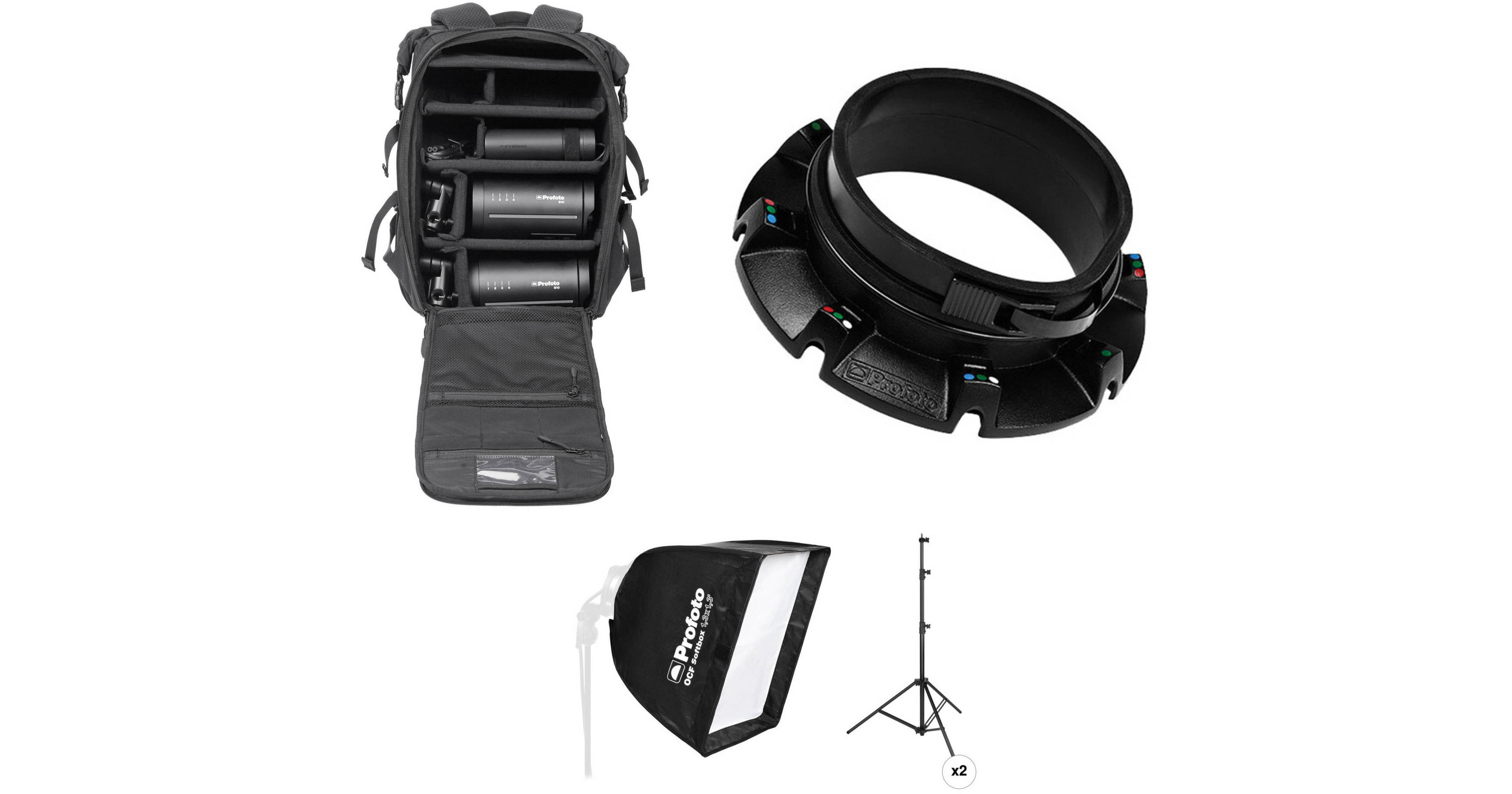 Profoto B10 OCF 250Ws Duo 2-Light Kit with Softbox B&H Photo