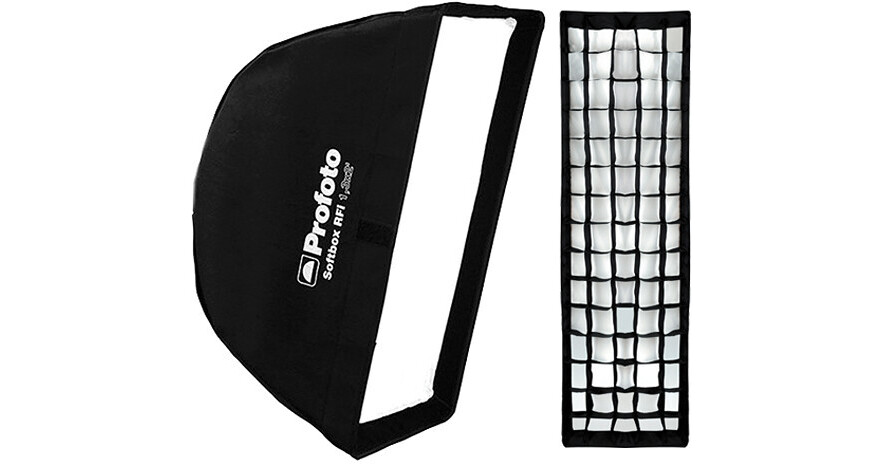 Profoto RFi 1.3 x 2' Softbox with Grid Kit B&H Photo Video