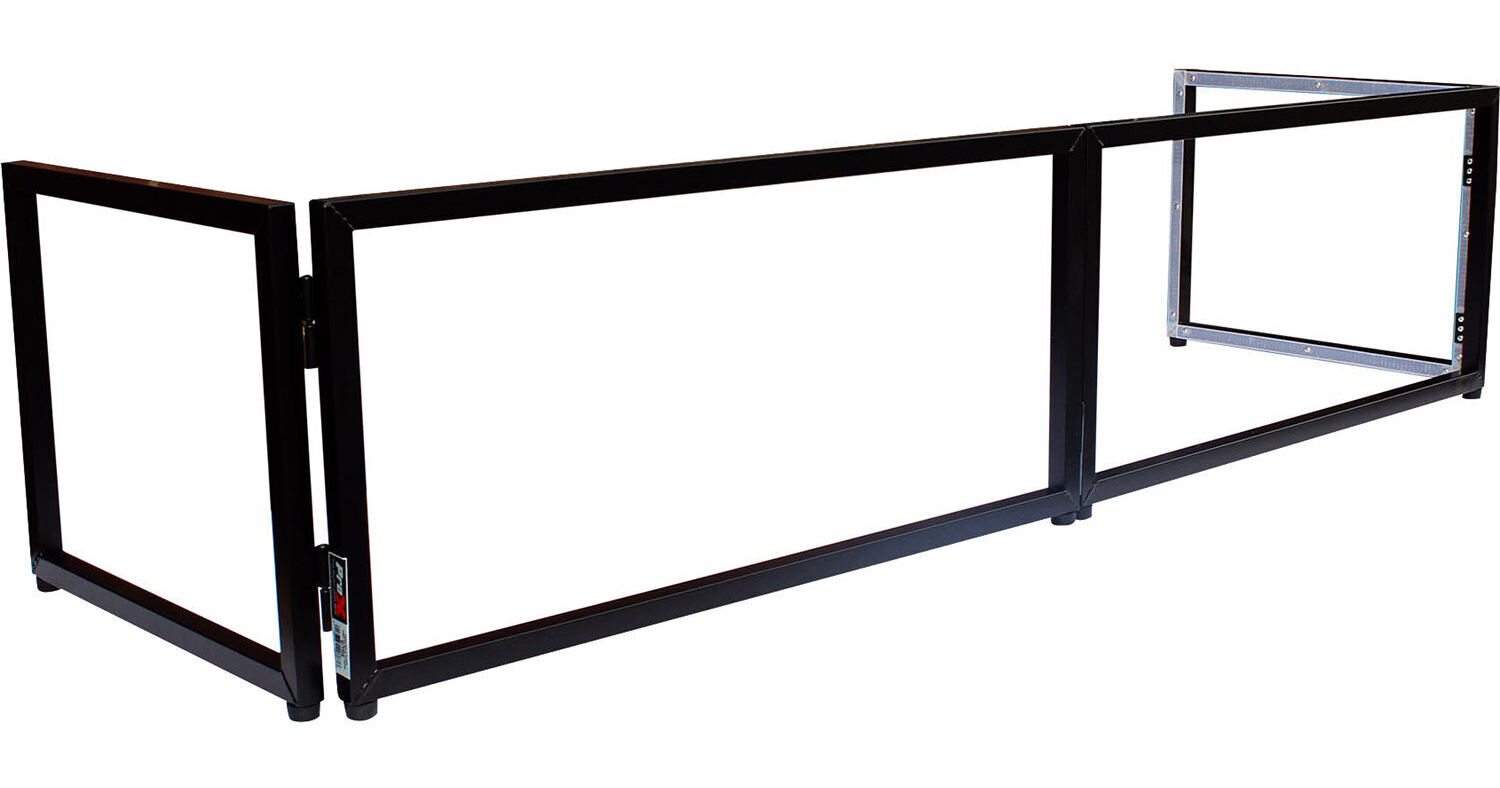 ProX XF-TTFB 6' Tabletop DJ Facade with Party-Black Trim XF-TTFB