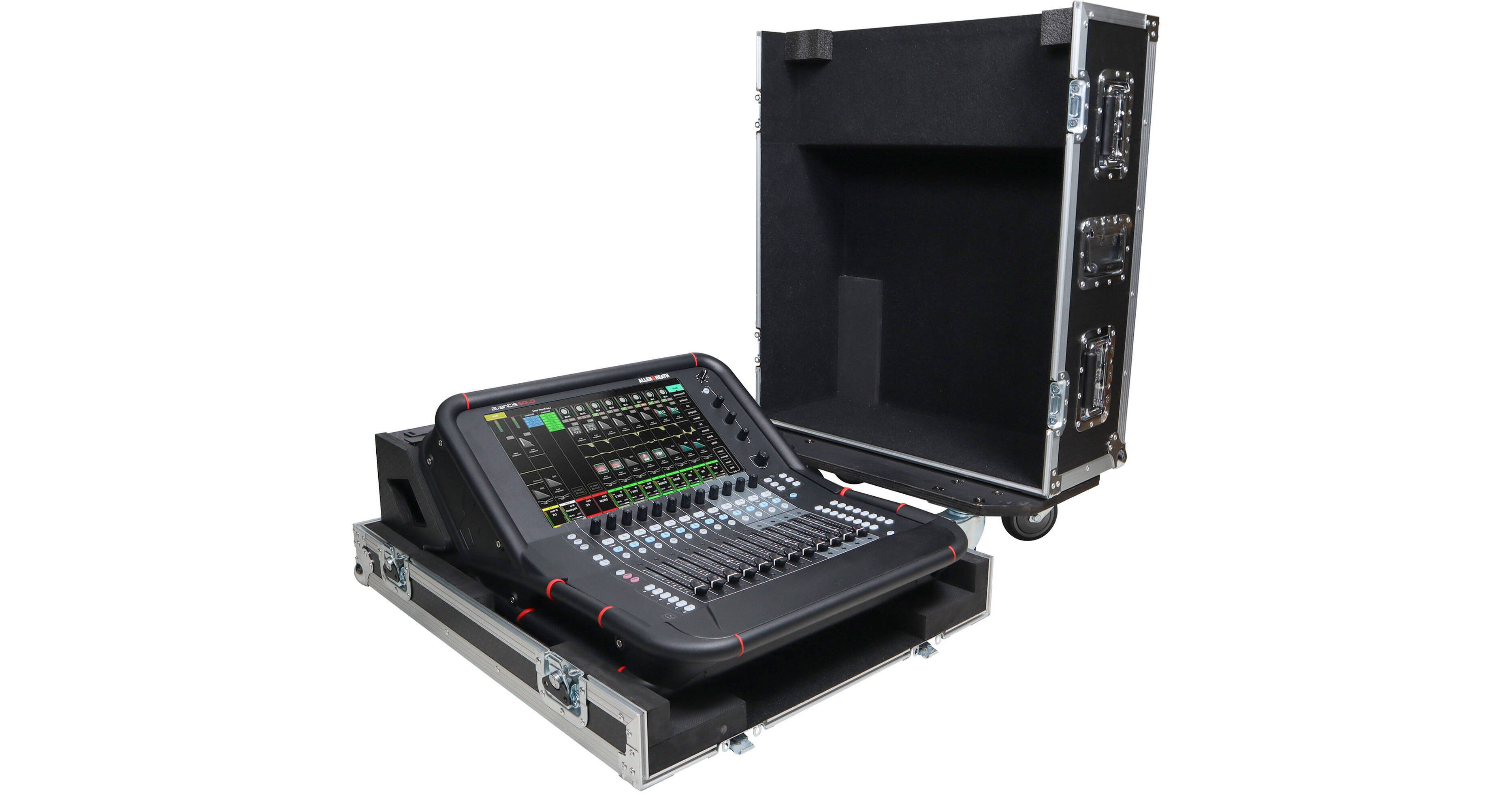 ProX Flight Case with Doghouse and Caster XS-AHAVANTIS SOLO DHW