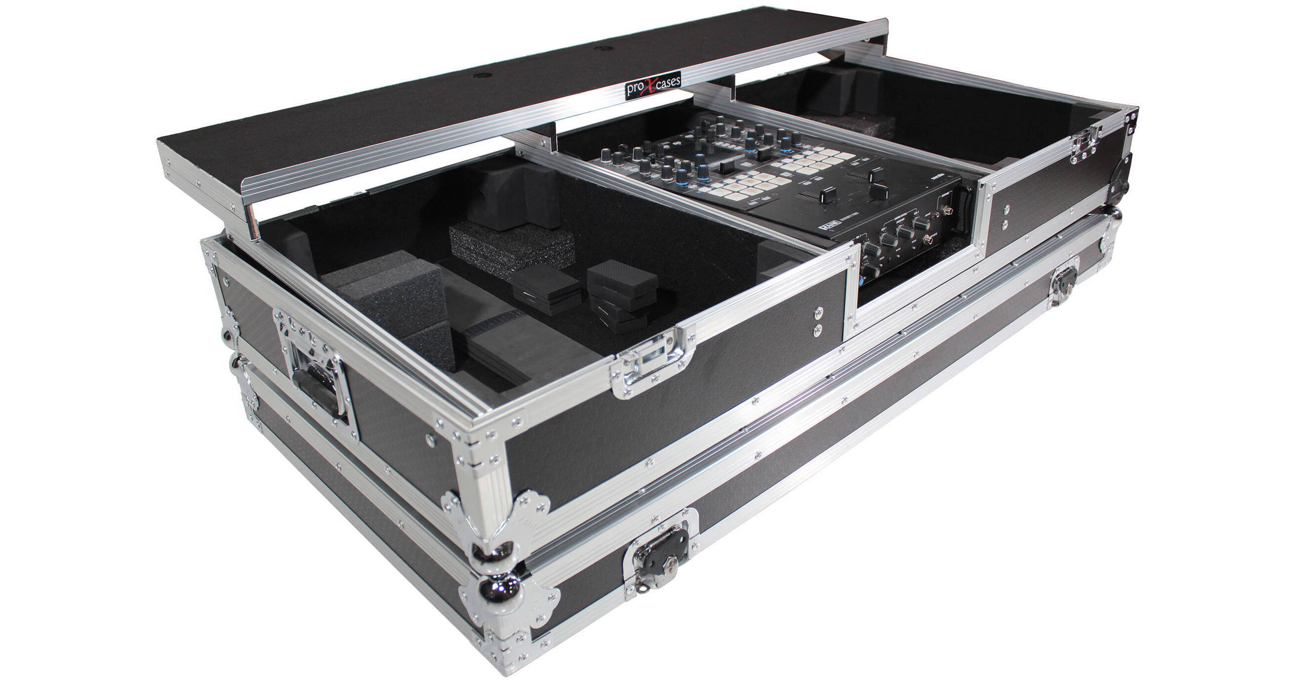 ProX DJ Coffin Flight Case for RANE DJ XS-TMC1012WLTFBTL B&H