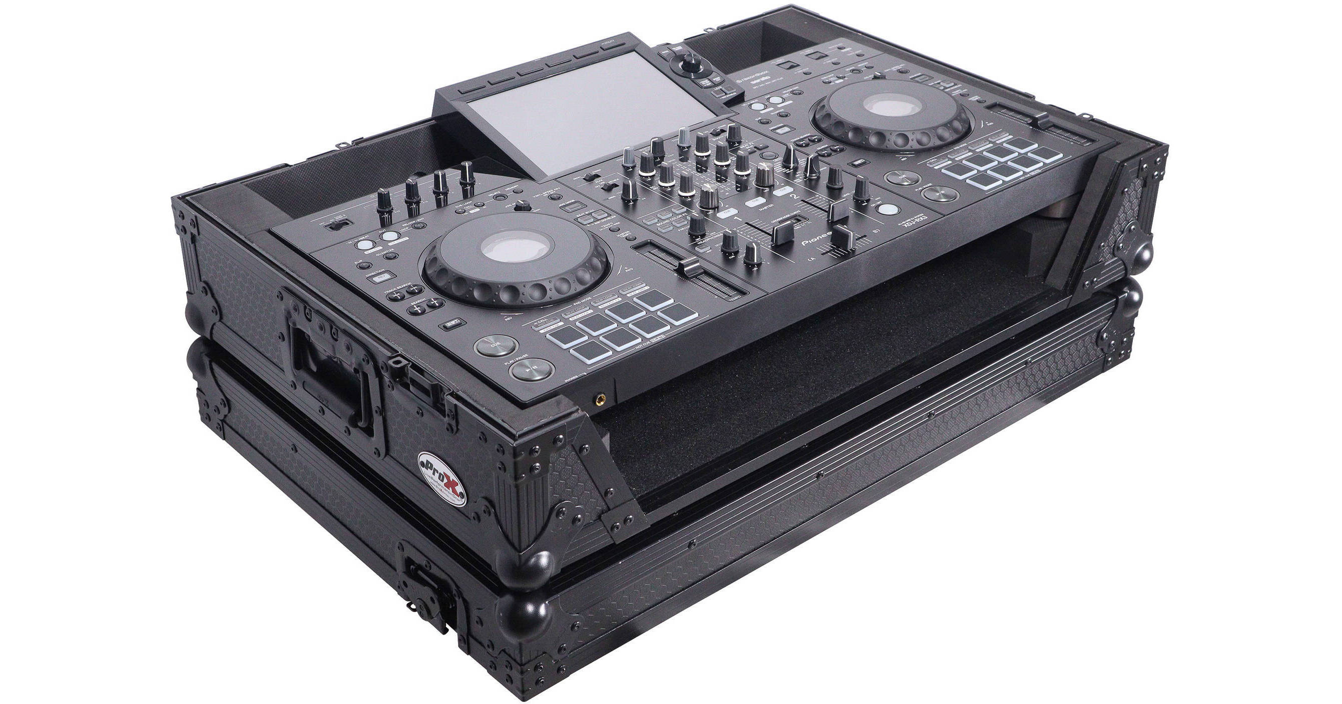 ProX Gig-Ready ATA-Style Flight Case with Wheels XS-XDJRX3 WBL