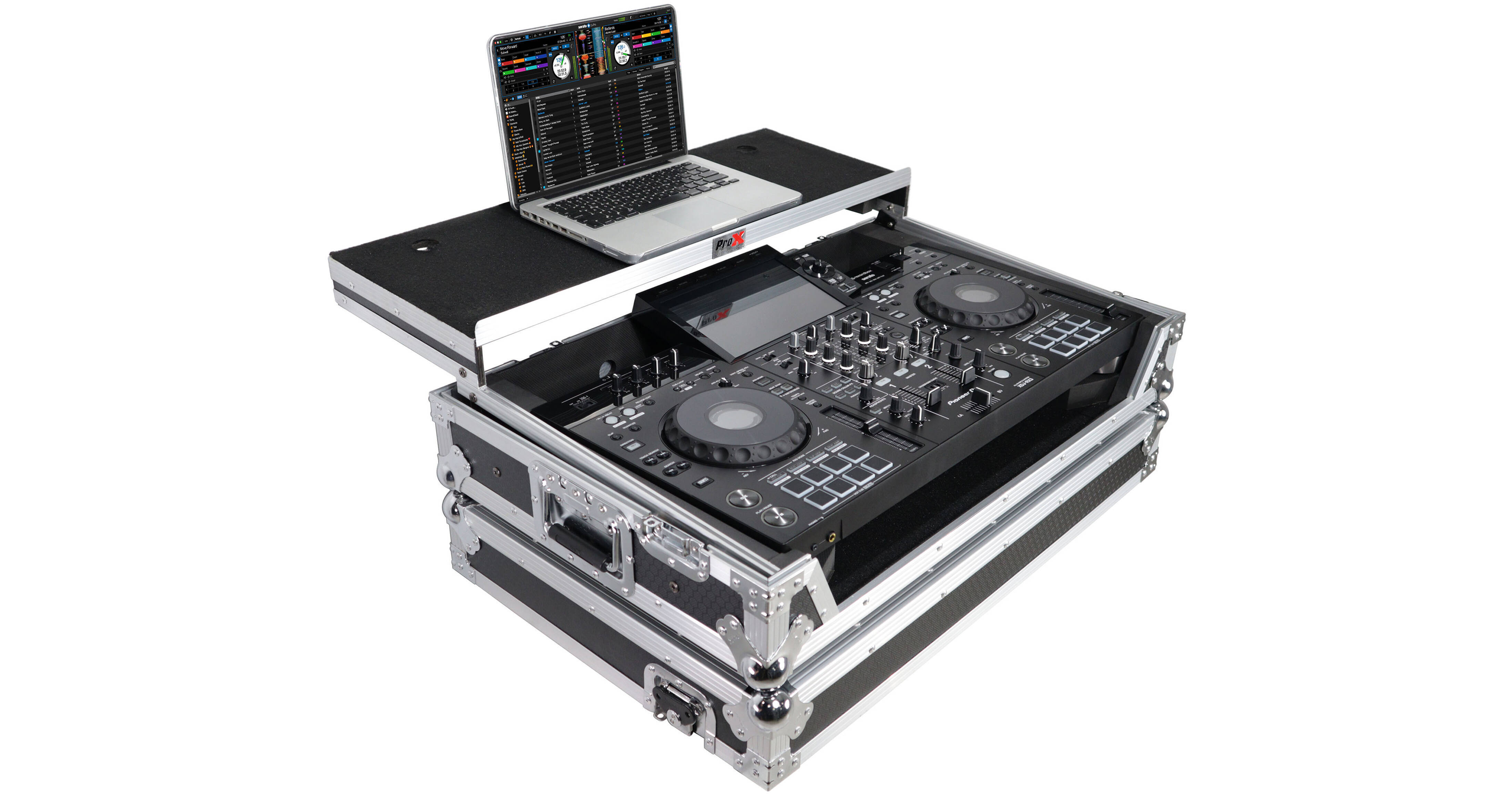 ProX Gig-Ready ATA-Style Flight Case with Laptop XS-XDJRX3 WLT