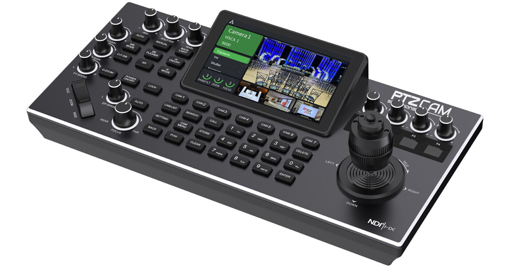 PTZCam View NDI Pro PTZ Controller with NDI HX PTZC-VIEWNDI-PRO