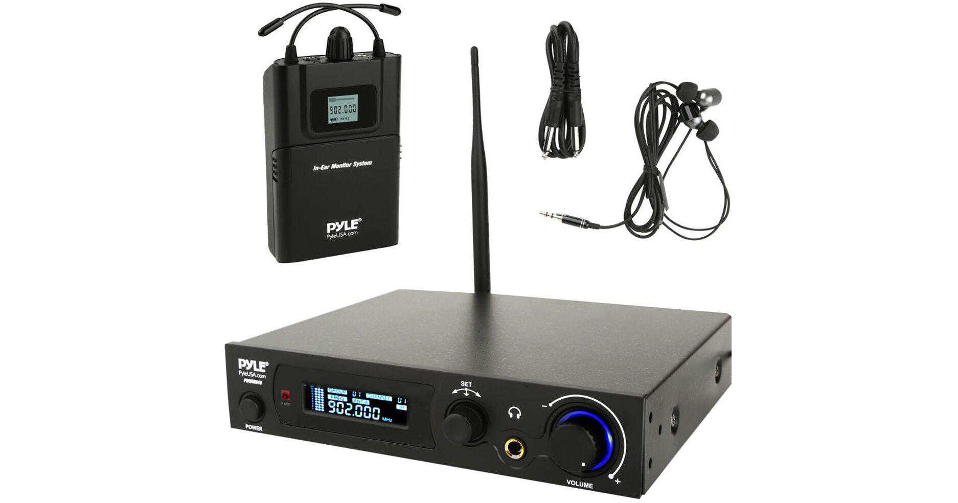 Professional In Ear Monitor System Transmitter Beltpack UHF Wireless In ...