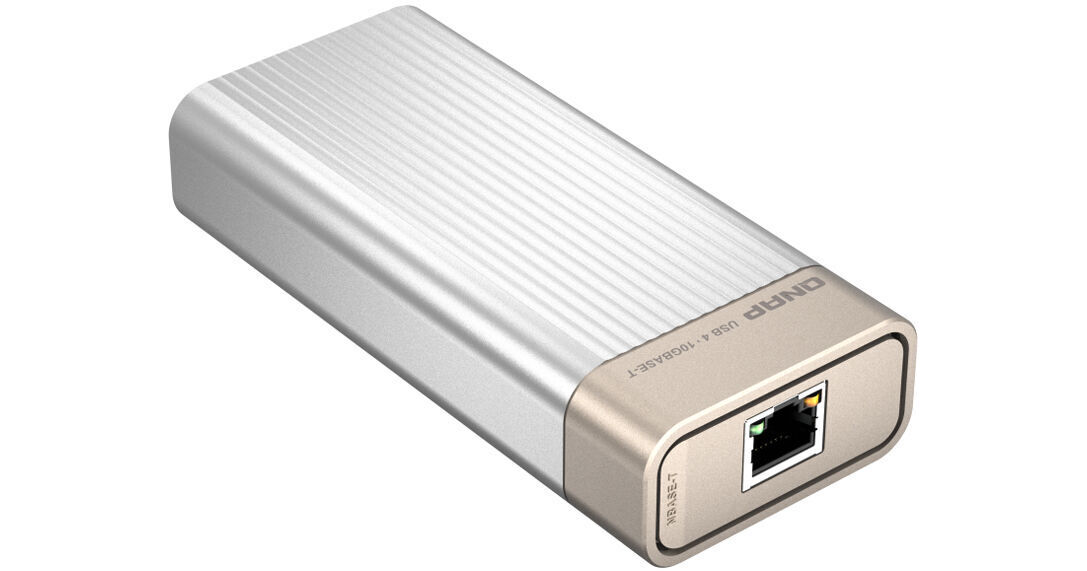 QNAP QNA-UC10G1T USB4 to 10G RJ45 Network Adapter QNA-UC10G1T