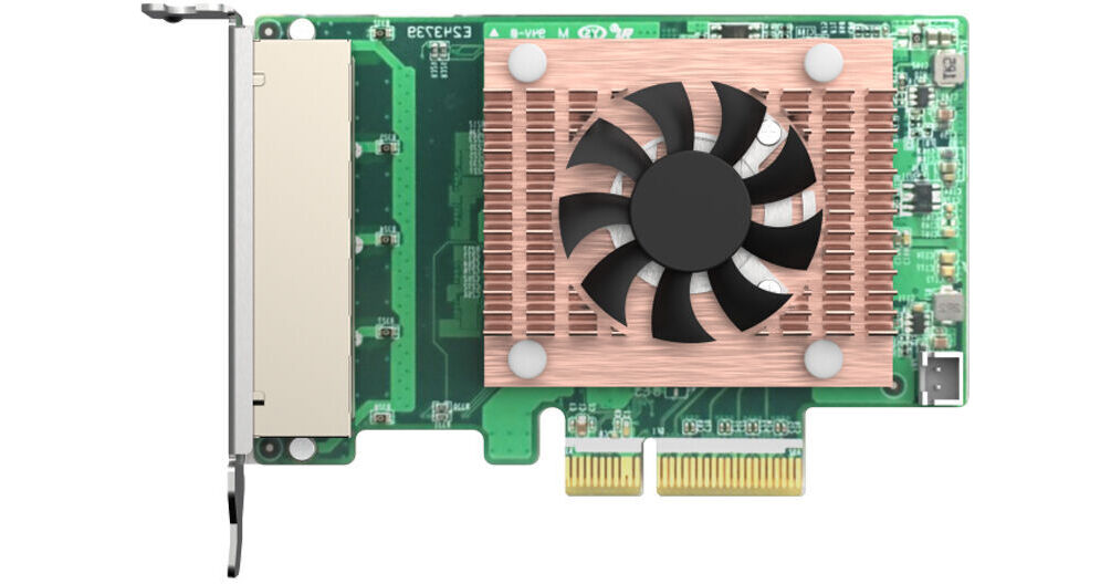 QNAP Quad-Port 2.5GbE PCIe Network Expansion Card QXG-2G4T-I225
