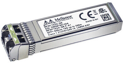 QNAP Mellanox MFM1T02A-SR SFP+ 10GbE Optical TRX-10GSFP-SR-MLX