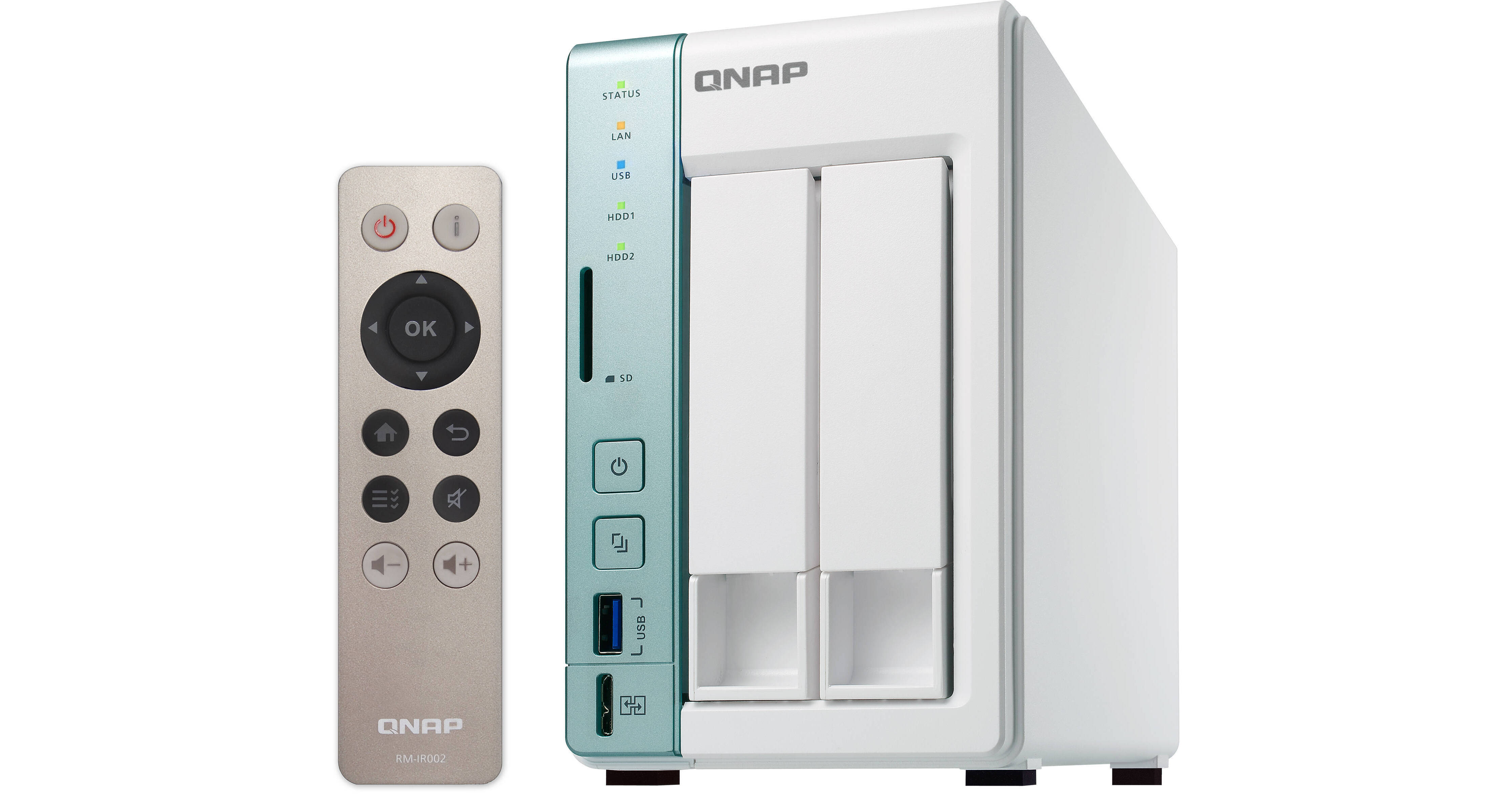 QNAP TS-251A 2-Bay NAS Enclosure TS-251A-2G-US B&H Photo Video