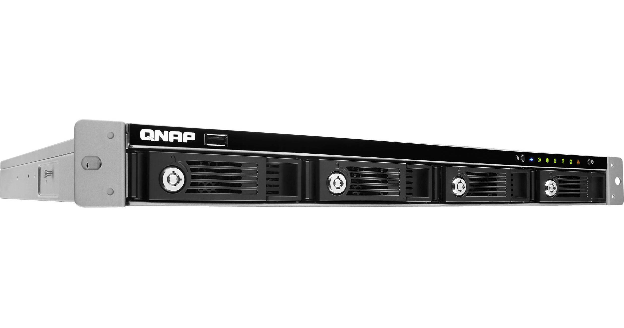 QNAP TS-453U-RP 4-Bay SMB NAS Storage Solution TS-453U-RP-US B&H