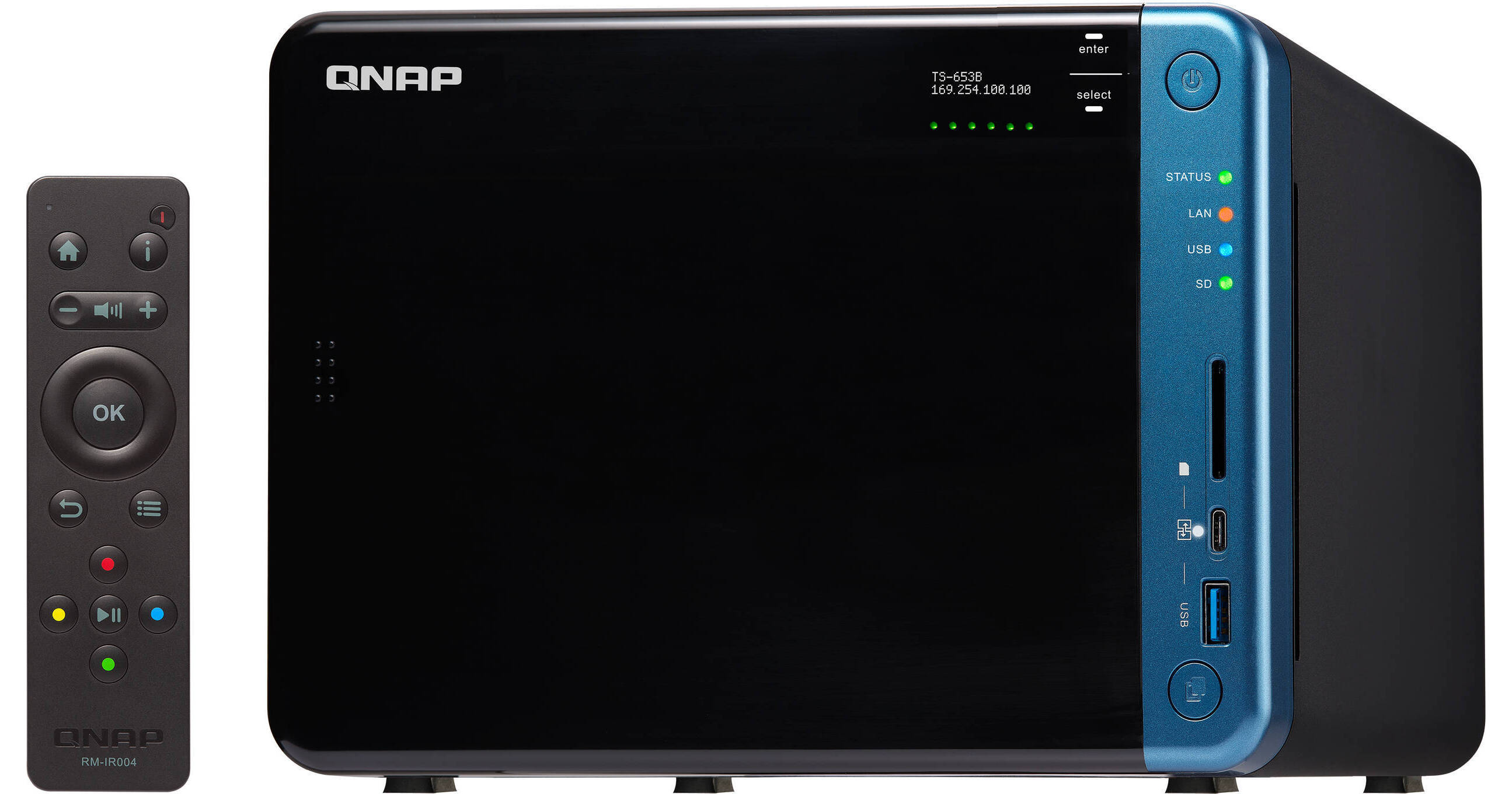 QNAP TS-653B 6-Bay NAS Enclosure (4GB) TS-653B-4G-US B&H Photo