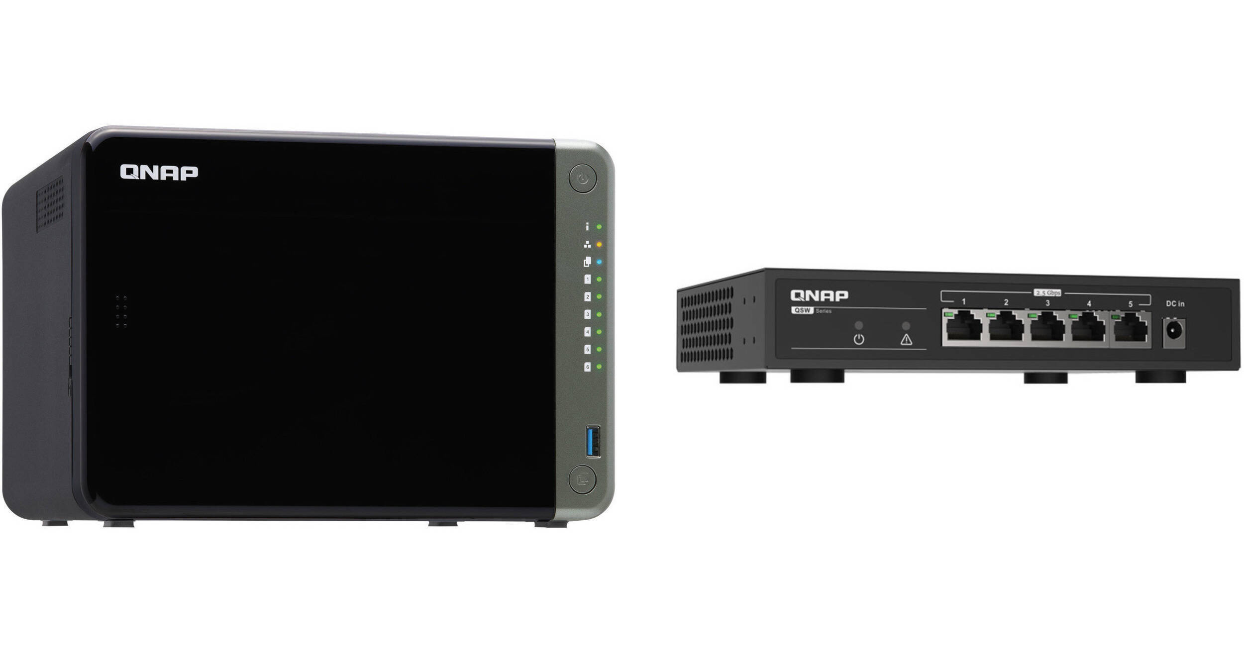 QNAP TS-653D 6ベイNAS 2.5GbE対応 【公式通販】