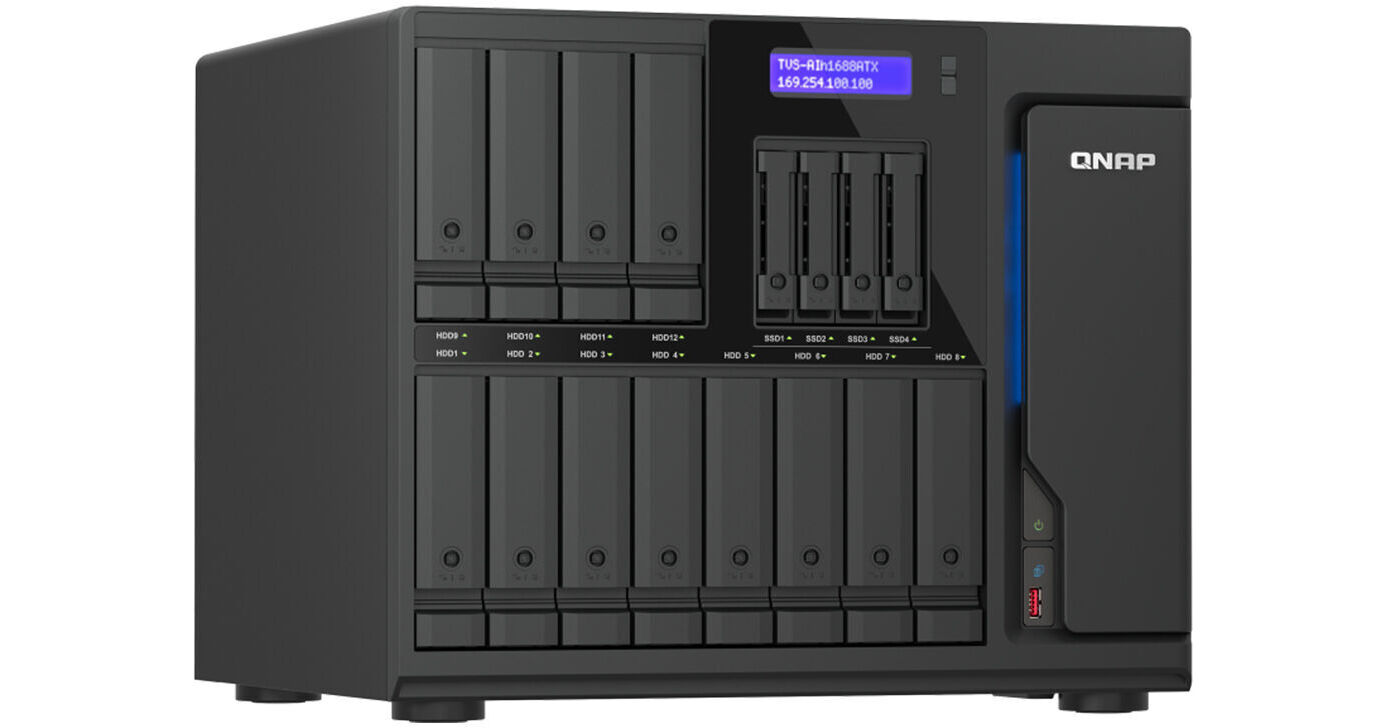QNAP TVS-AIh1688ATX 16-Bay NAS Enclosure
