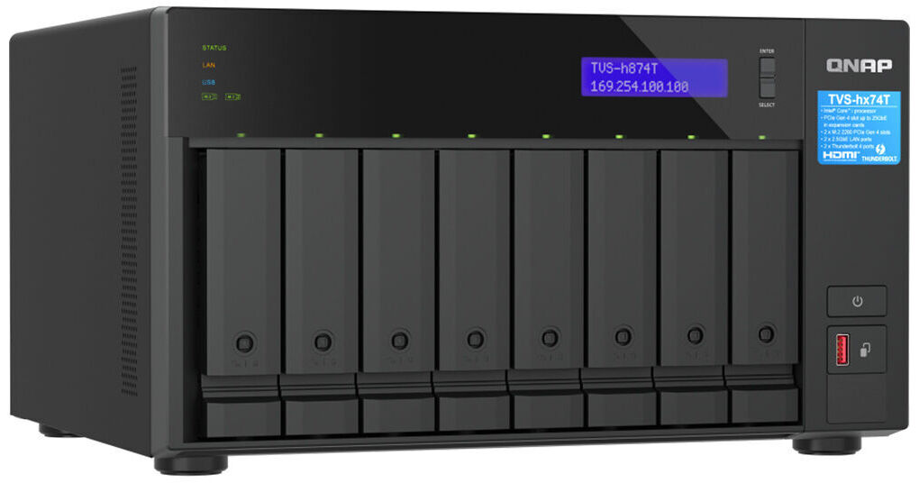 QNAP TVS-h874T 8-Bay NAS Enclosure TVS-H874T-I7-32G-US B&H Photo