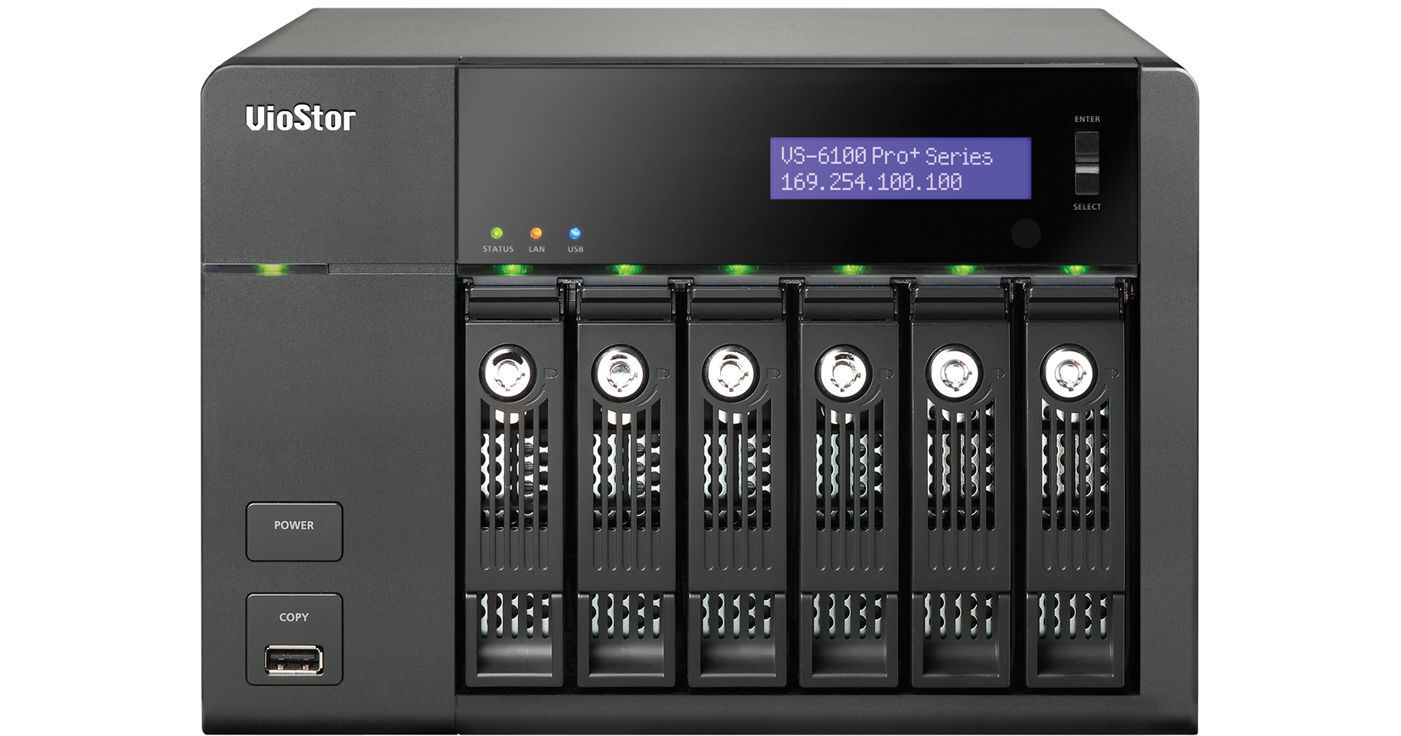 【鍵無】 VS-6120 Pro+ QNAP VioStor QNAP VS-6120 Pro+ 20-Channel VioStor Tower NVR VS-6120-PRO+-US