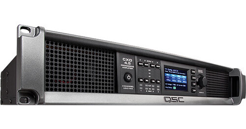 QSC CXD4.5 4-Channel Processing Amplifier (7500W) CXD4.5 B&H