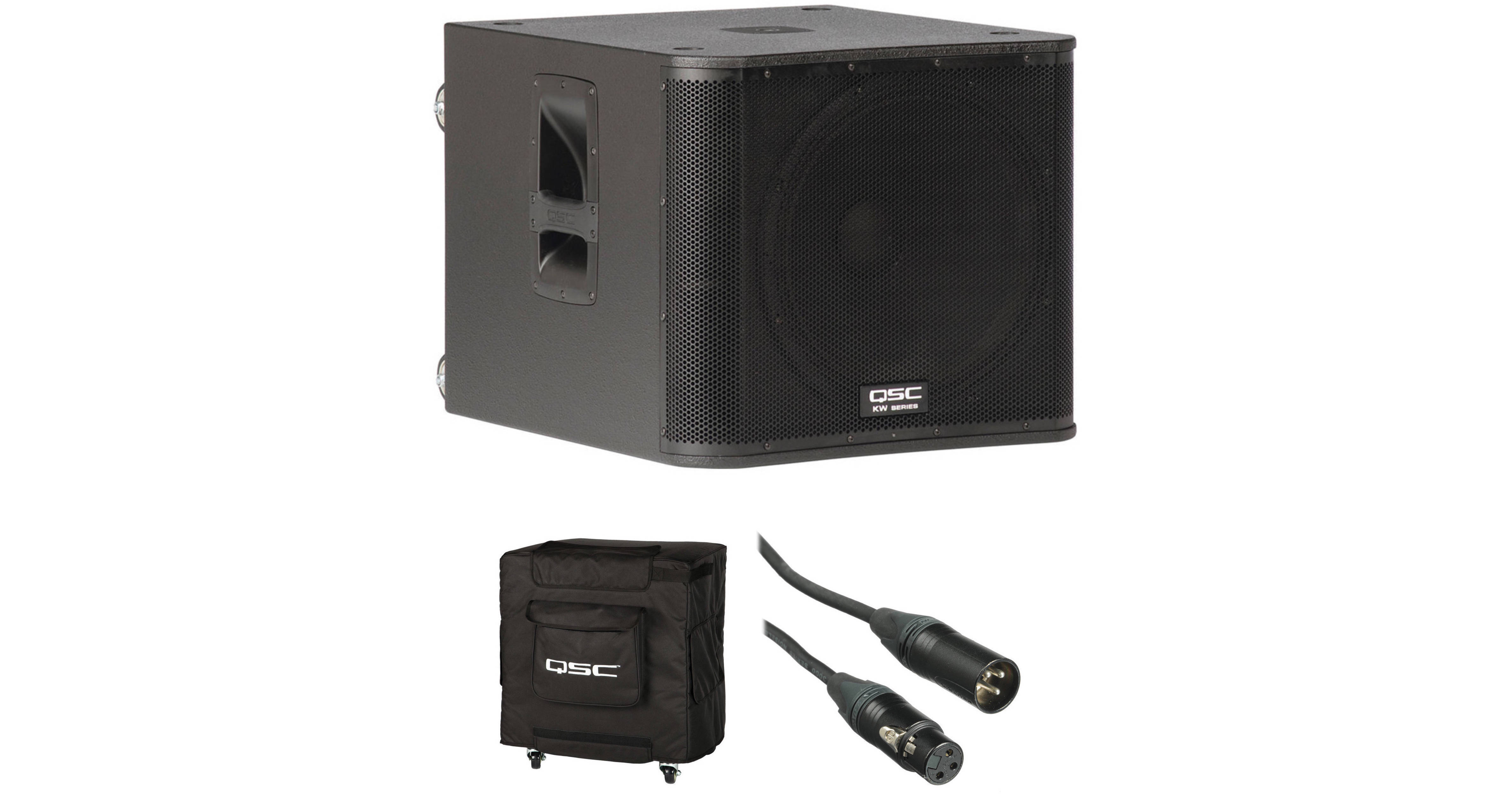QSC KW181 Kit with Cover and Cable B&H Photo Video