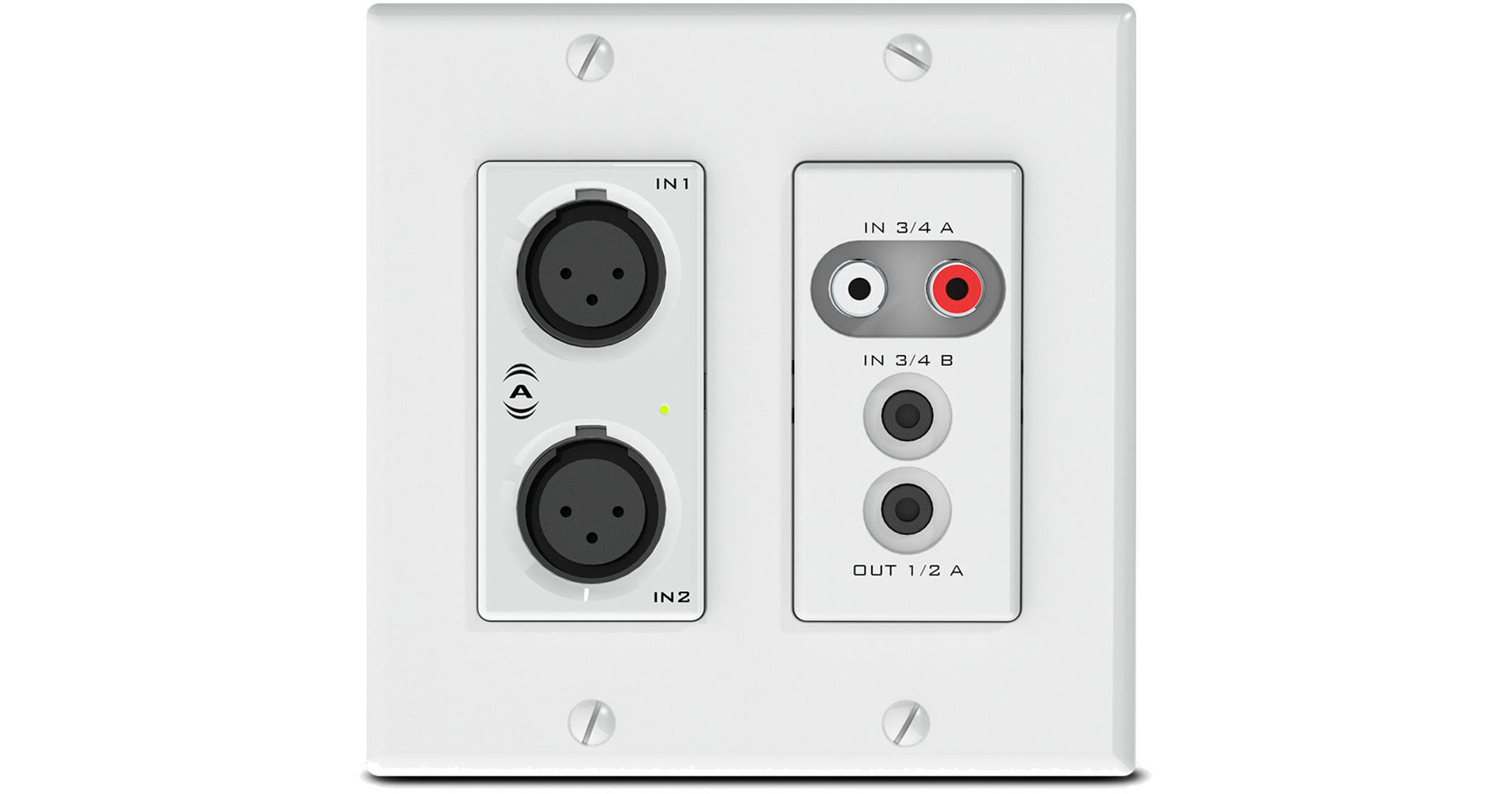 Undx4i QSC Attero Tech unD6IO Dante Networked 4x2 Audio Wall UND6IO B&H
