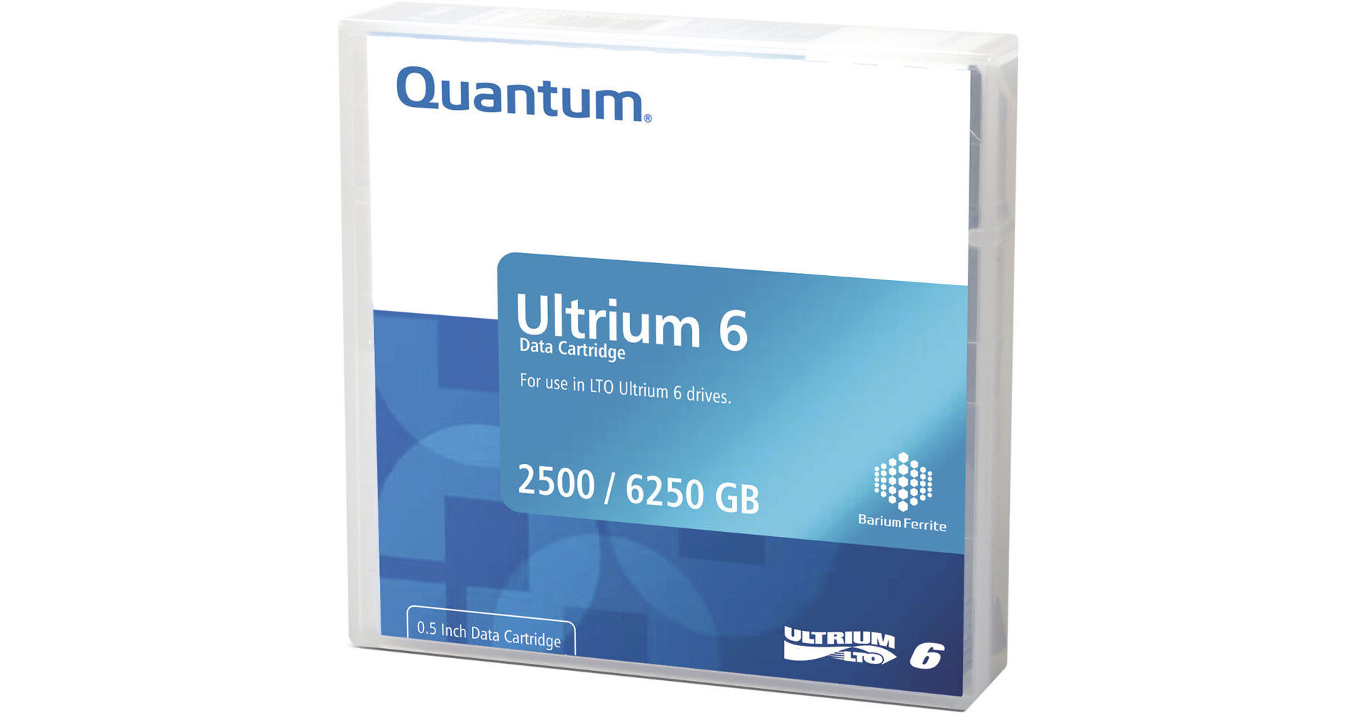 2 Cartouches Bande Magnétique Quantum LTO-6 Ultrium 6.25To - MR-L6MQN-01 Neuves
