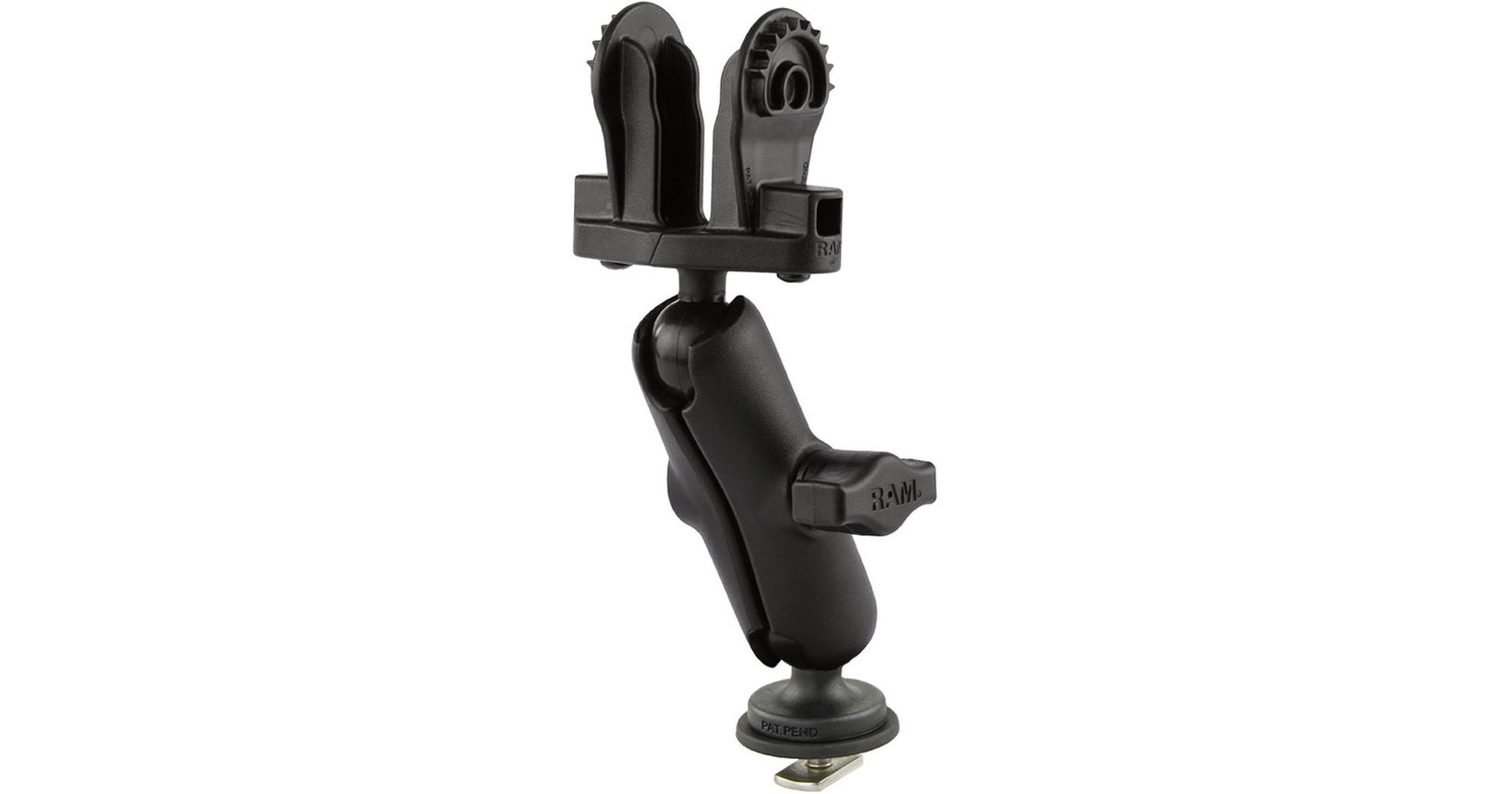 RAM Double Ball Mount for Lowrance Hook² & Reveal Series (RAM-B-101-LO12) (sku 54649)