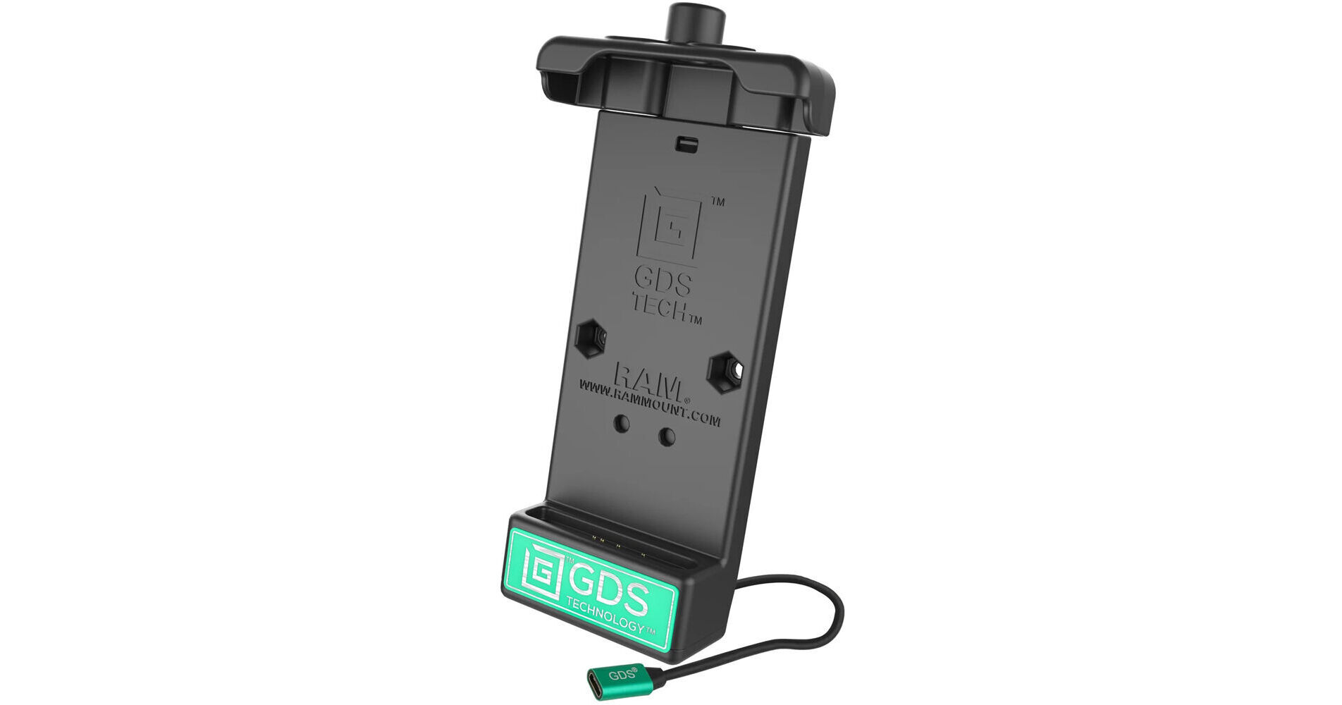 RAM GDS Vehicle Phone Dock with USB Type-C for IntelliSkin Products (sku 57163) main image 0