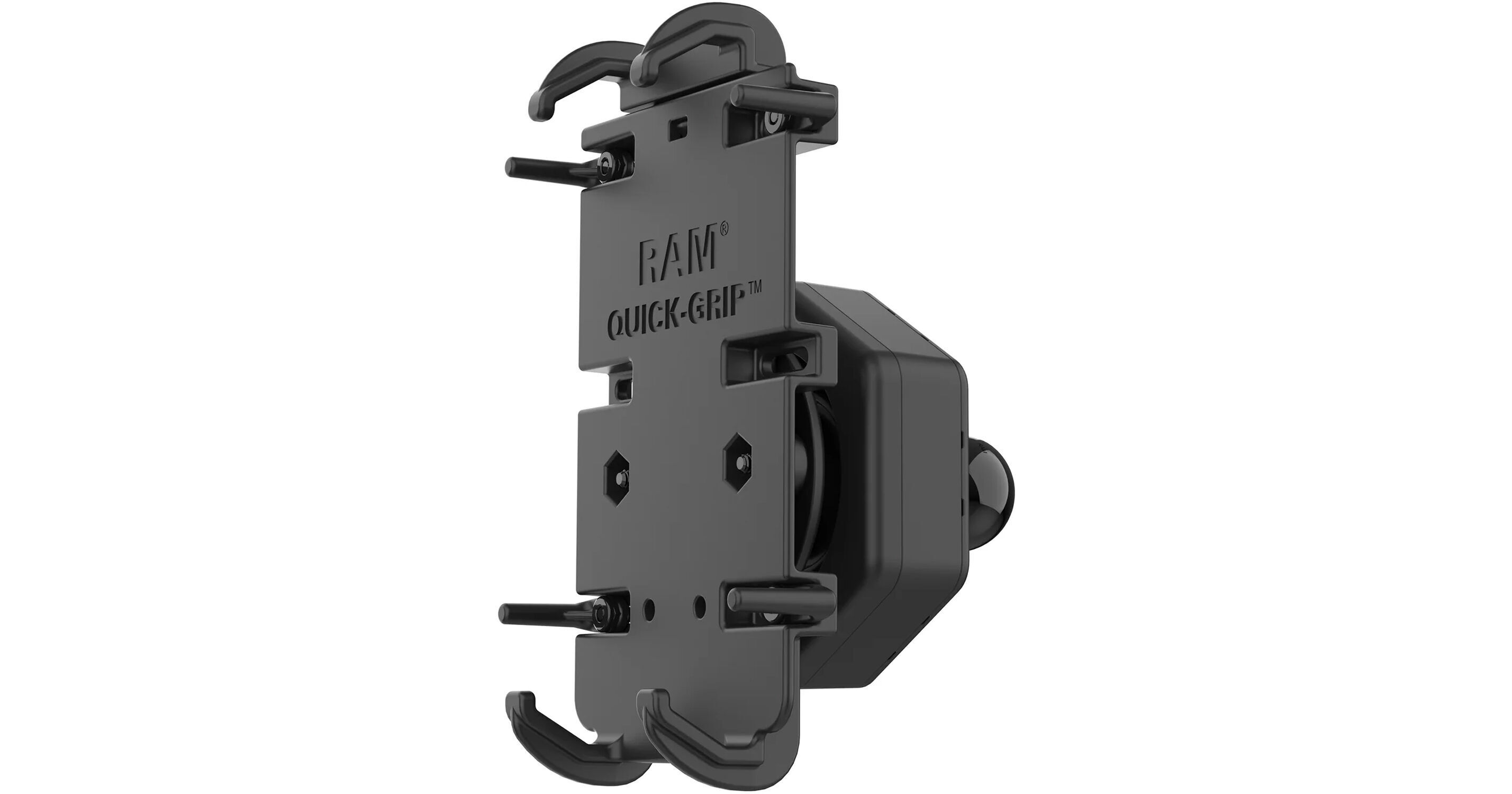 thumbnail image 2 of RAM Quick-Grip XL Phone Holder With Ball – Made In USA 2 of 2