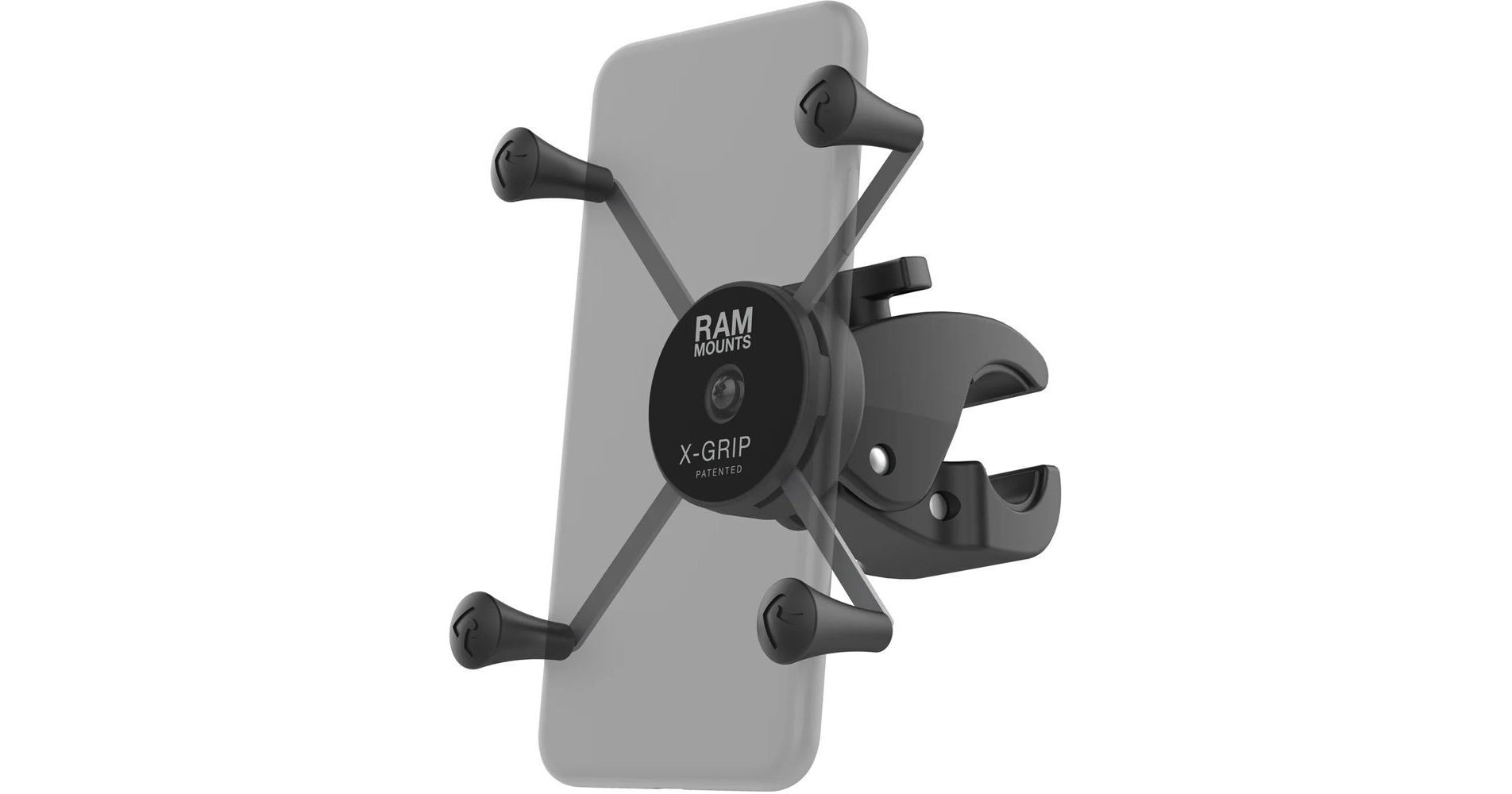 RAM X-Grip Large Phone Mount with RAM Tough-Ball M6-1 x 6mm Base (RAM-HOL-UN10B-A-379-M616U) (sku 50943) main image 1