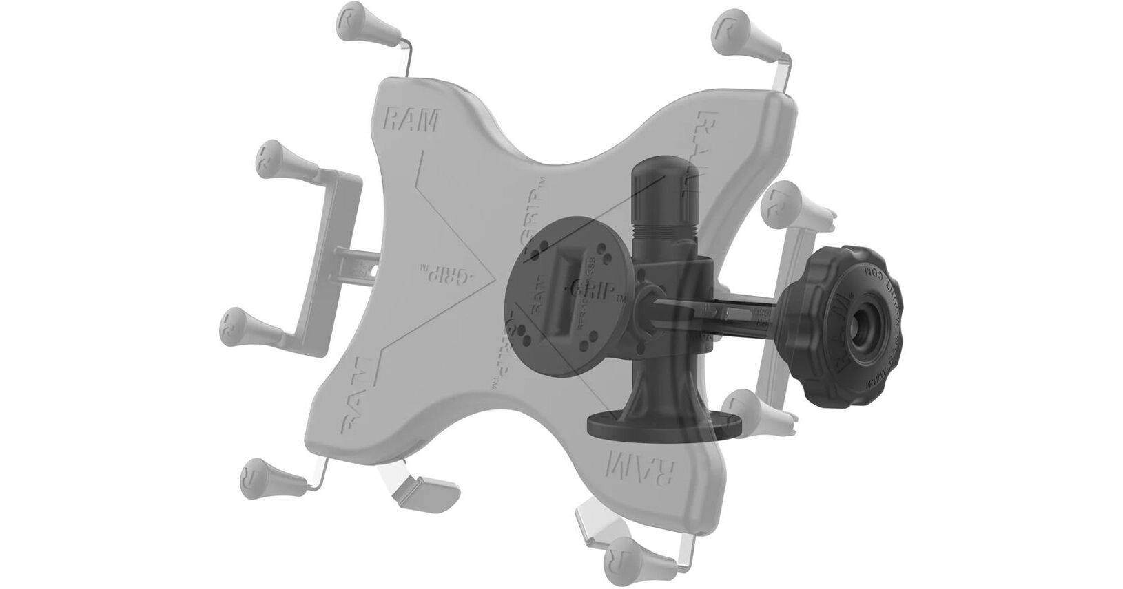 Pattern Mount RAM Mounts Swivel & Tilt Mount with 4-Hole AMPS Hole