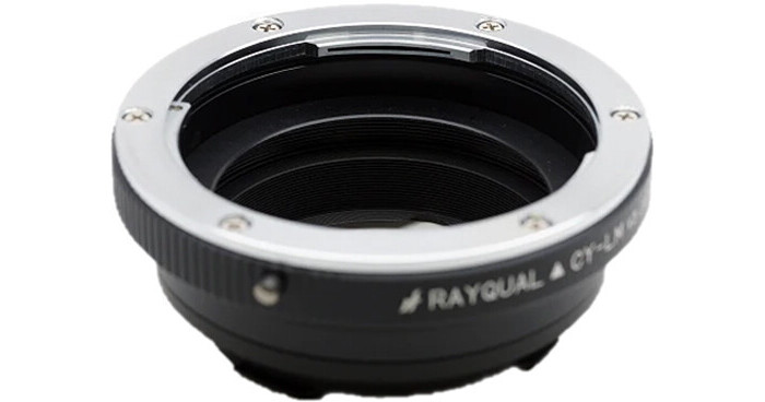 Rayqual Lens Mount Adapter for Contax/Yashica Lens to Leica