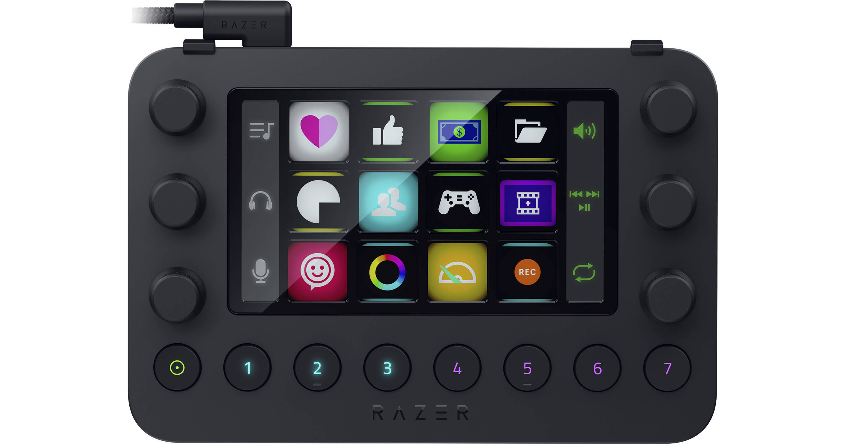 Razer Stream Controller RZ20-04350100-R3U1 B&H Photo Video
