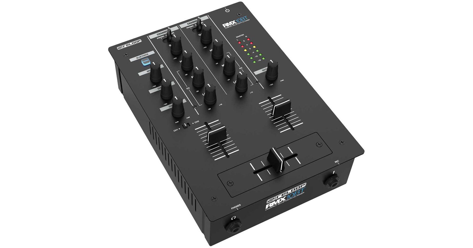 Reloop RMX-10 BT 2-Channel Bluetooth DJ Mixer RMX-10-BT B&H
