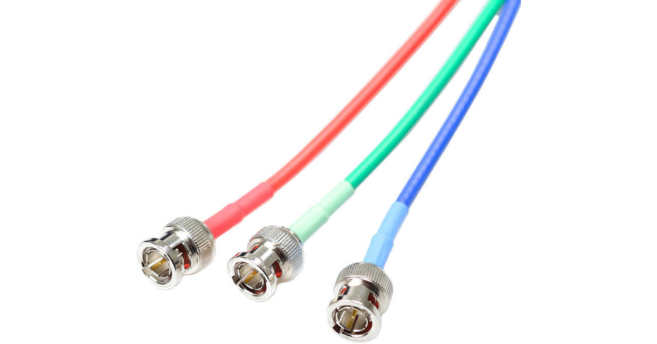 Remote Audio CASNV3 3-Channel Coaxial Video Cable (50') CASN3V50