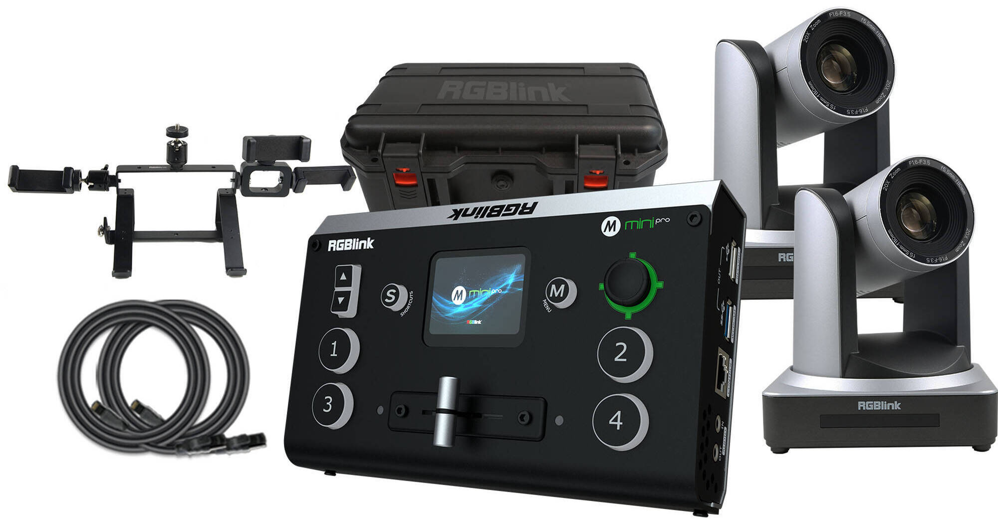 RGBlink HDMI/SDI/NDI 1080p 20x PTZ 2-Camera + mini 981-9000-01-0