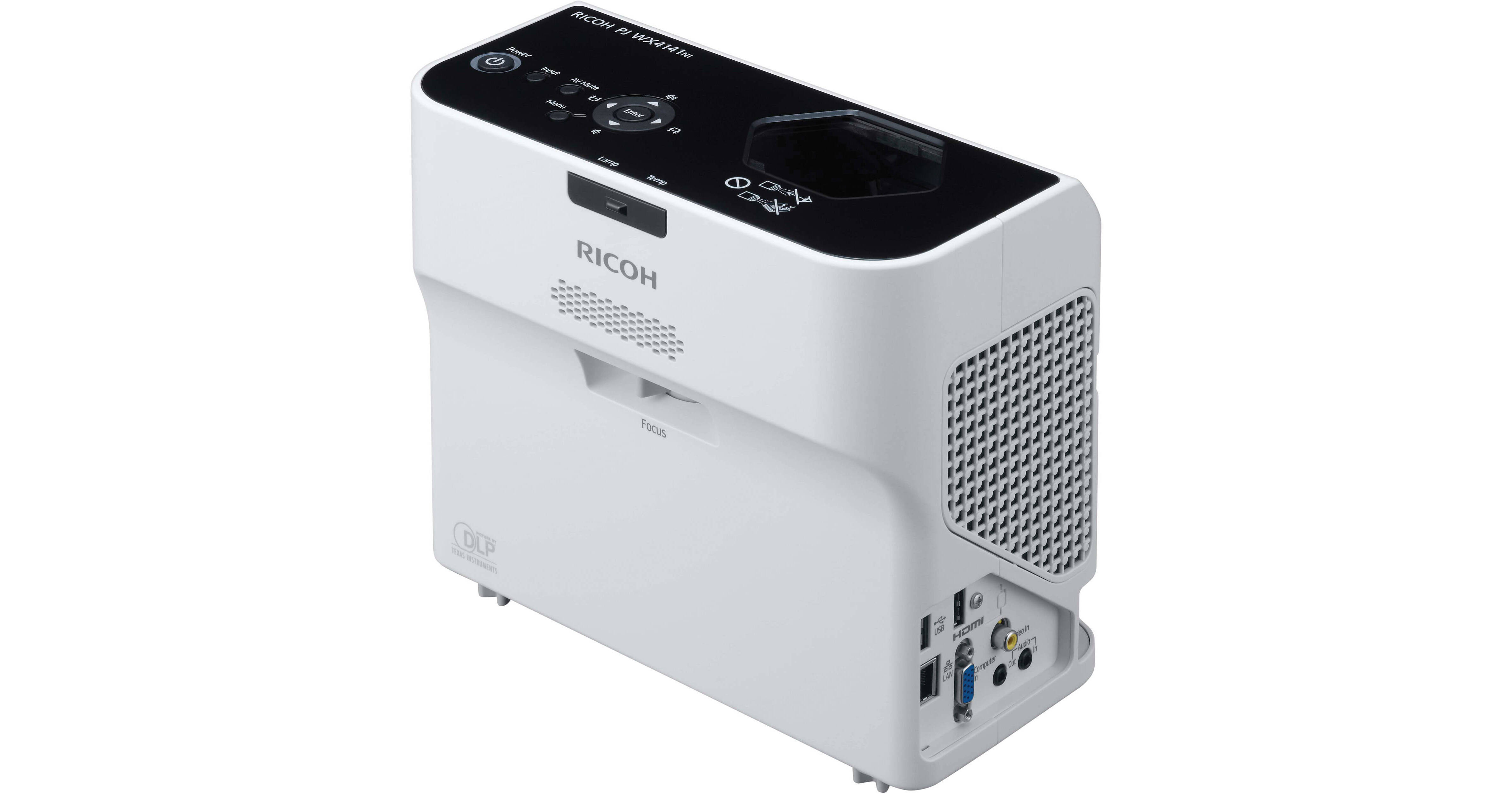 Ricoh PJ WX4141NI Portable Ultra-Short Throw DLP PJWX4141NI B&H