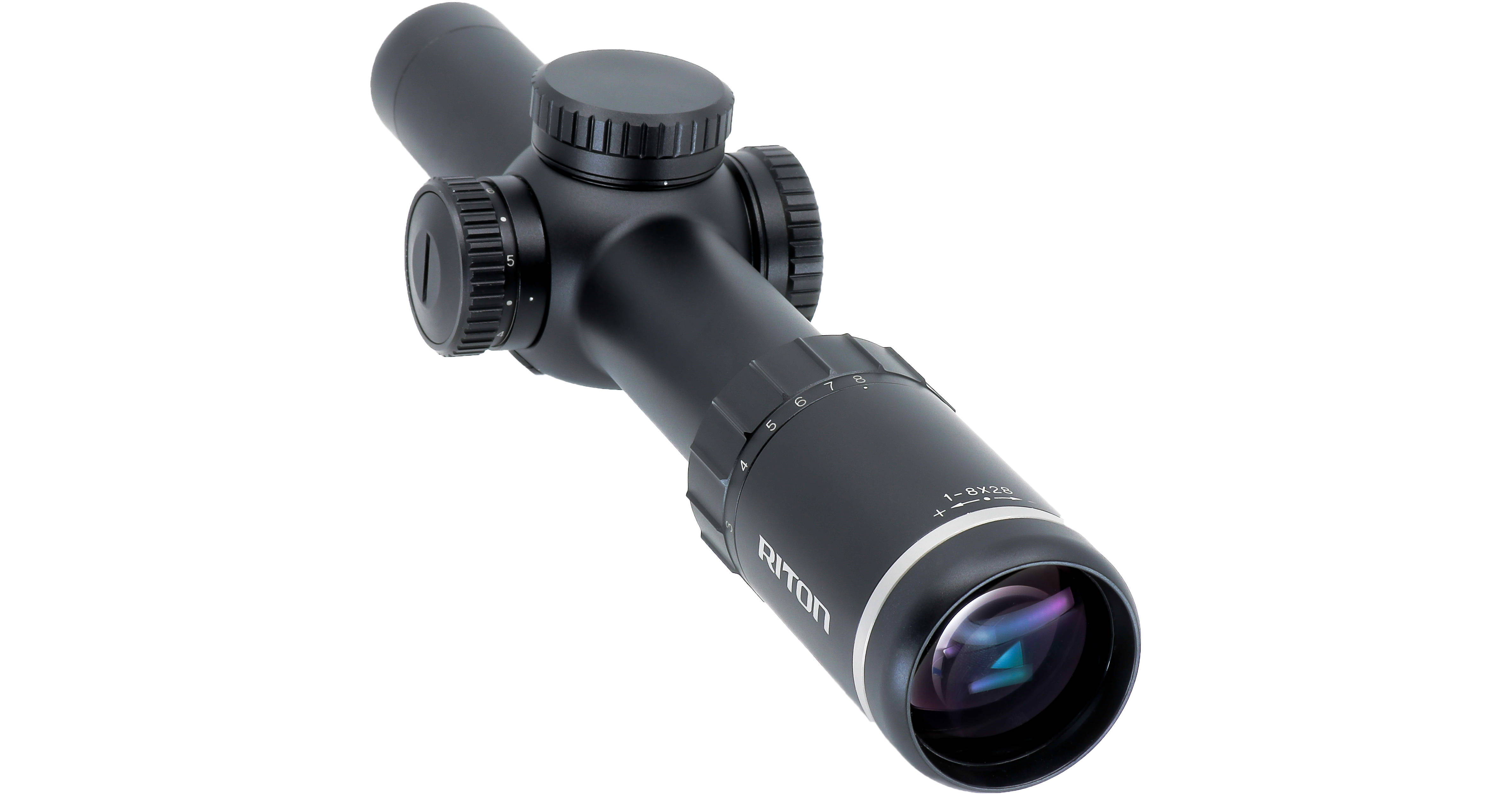 Riton Optics 1-8x28 X7 Primal Riflescope (RG4 Reticle) 7P18ASI